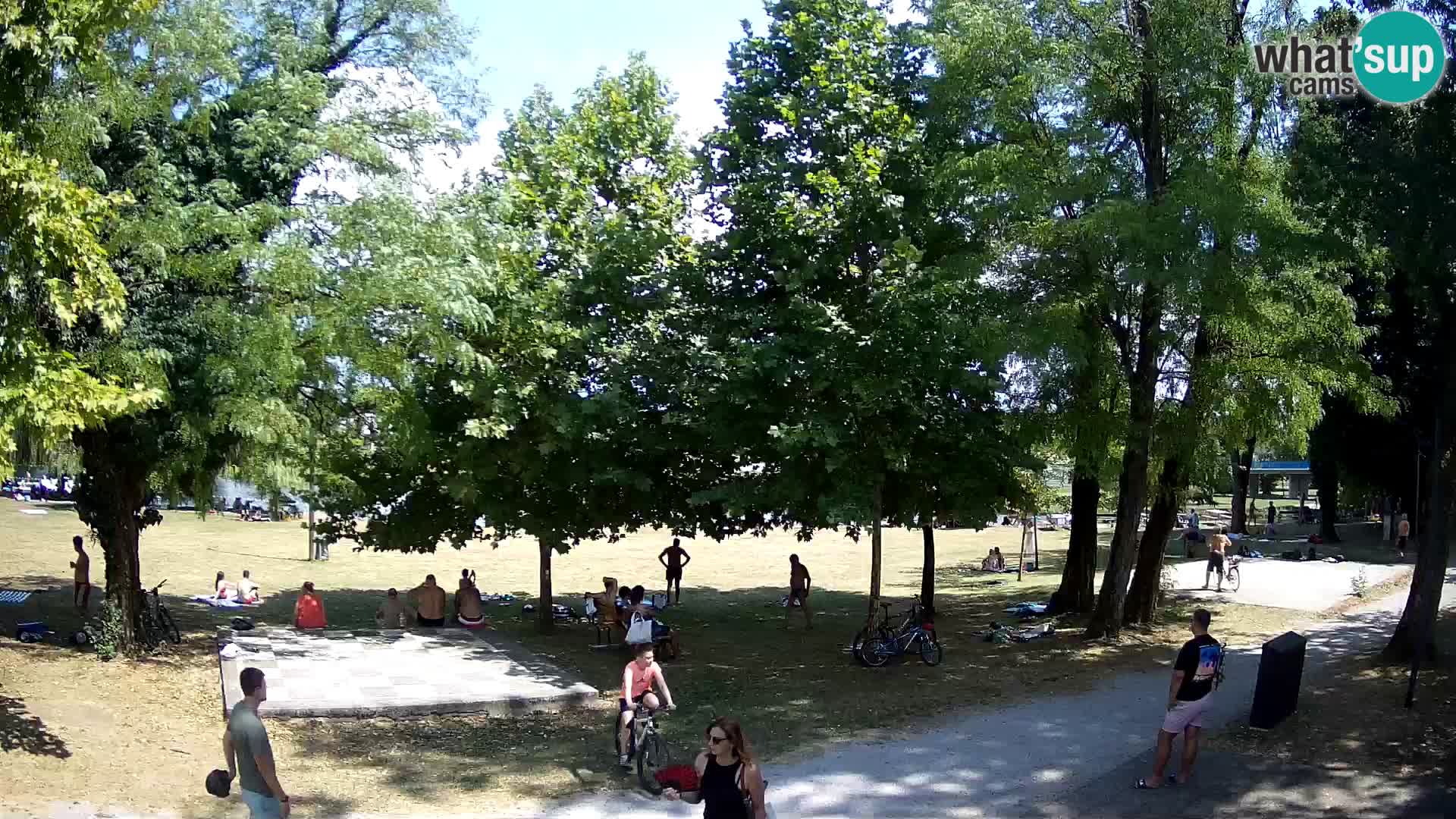 UŽIVO Web kamera Karlovca – Kupalište Foginovo – Korana