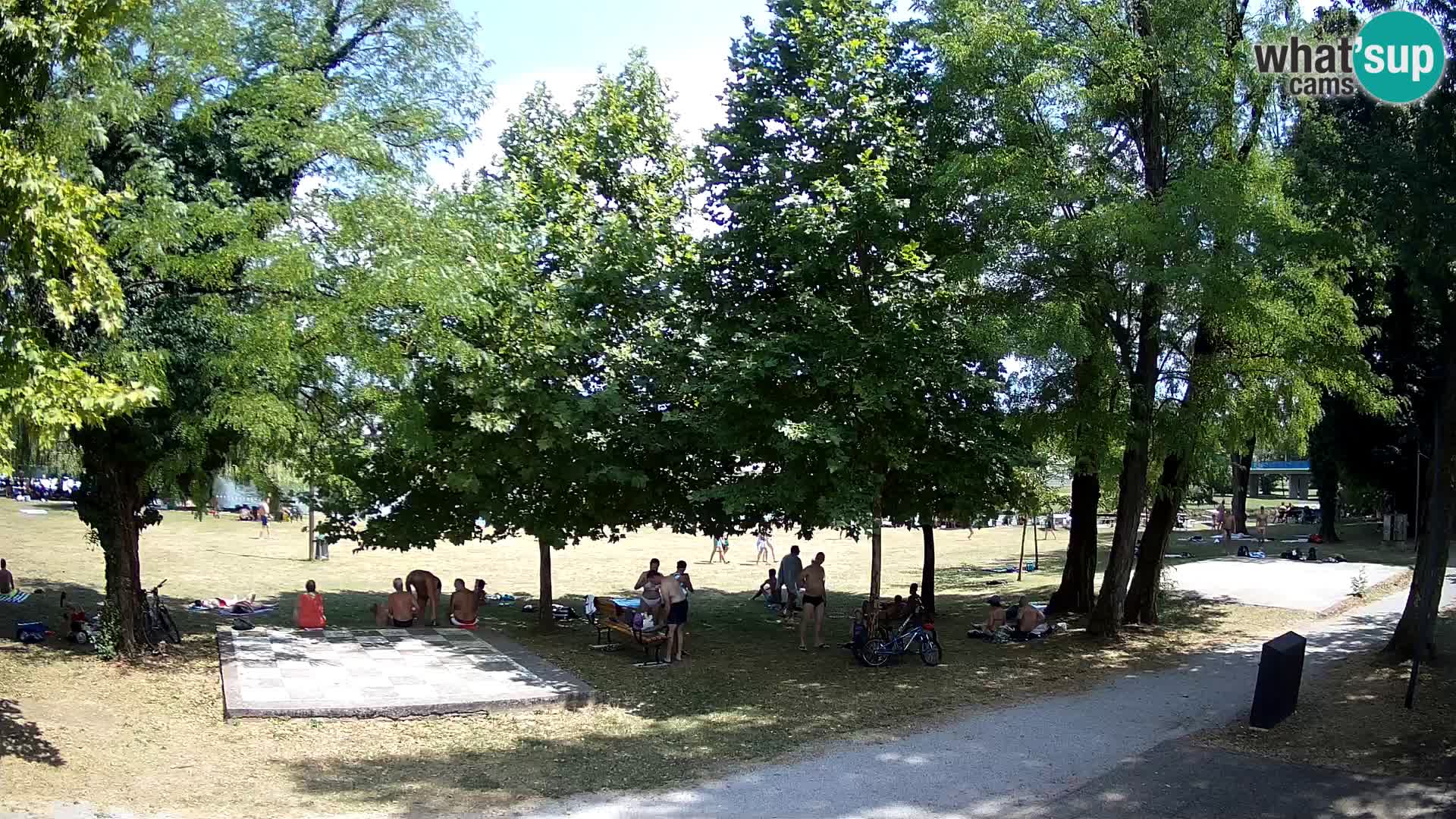 LIVE Karlovac Webcam – Freibad Foginovo – Korana – Kroatien