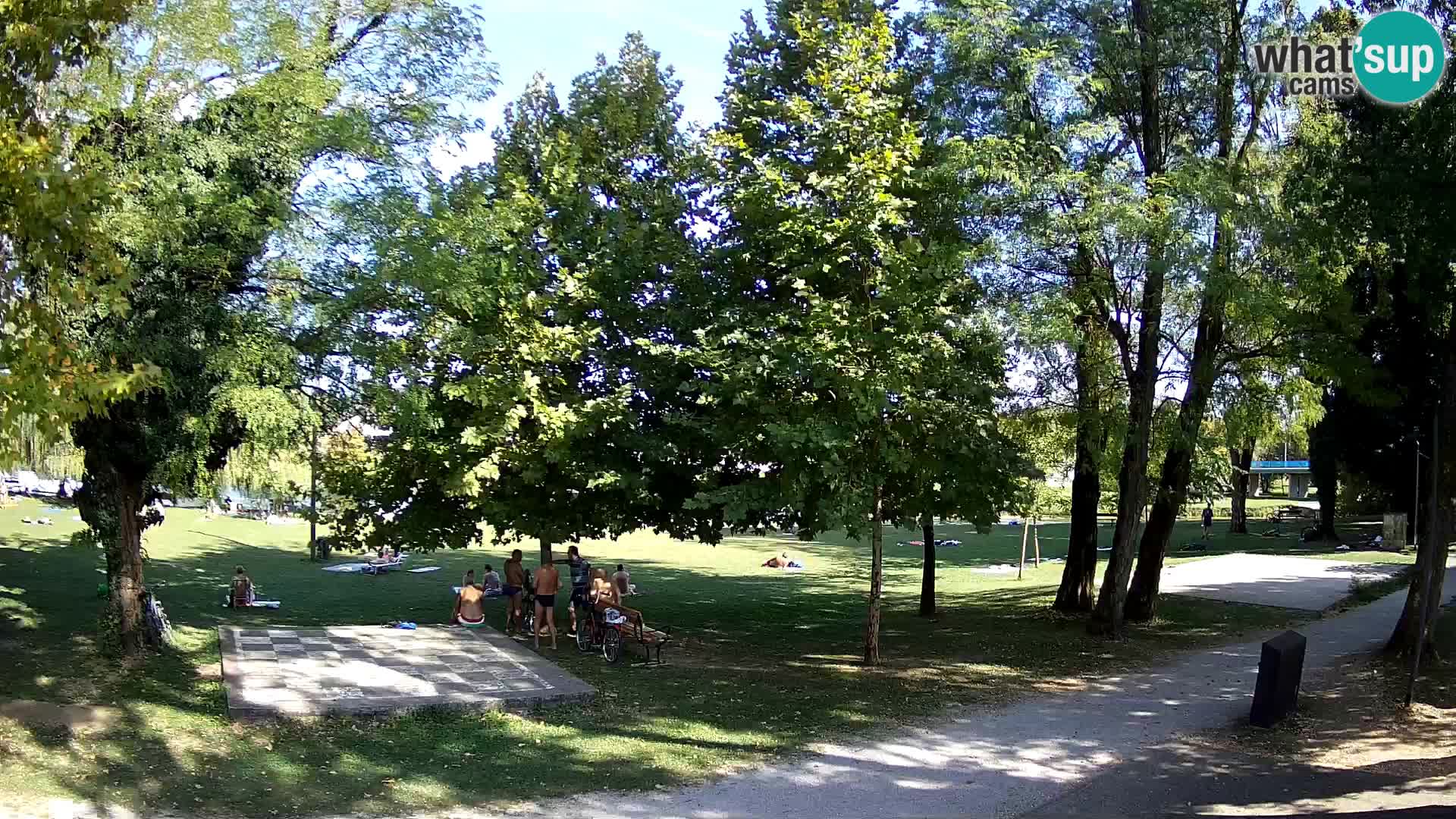 LIVE Karlovac Webcam – Freibad Foginovo – Korana – Kroatien