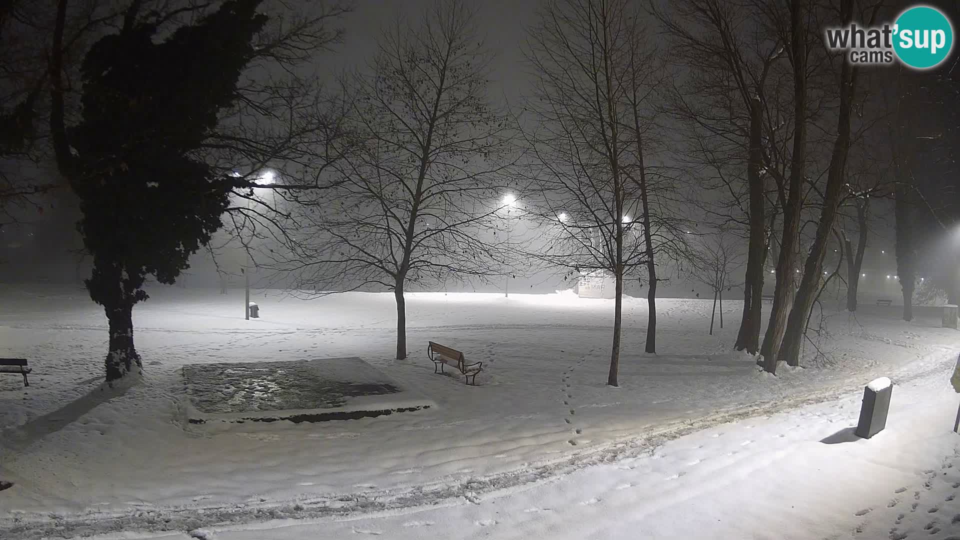 UŽIVO Web kamera Karlovca – Kupalište Foginovo – Korana