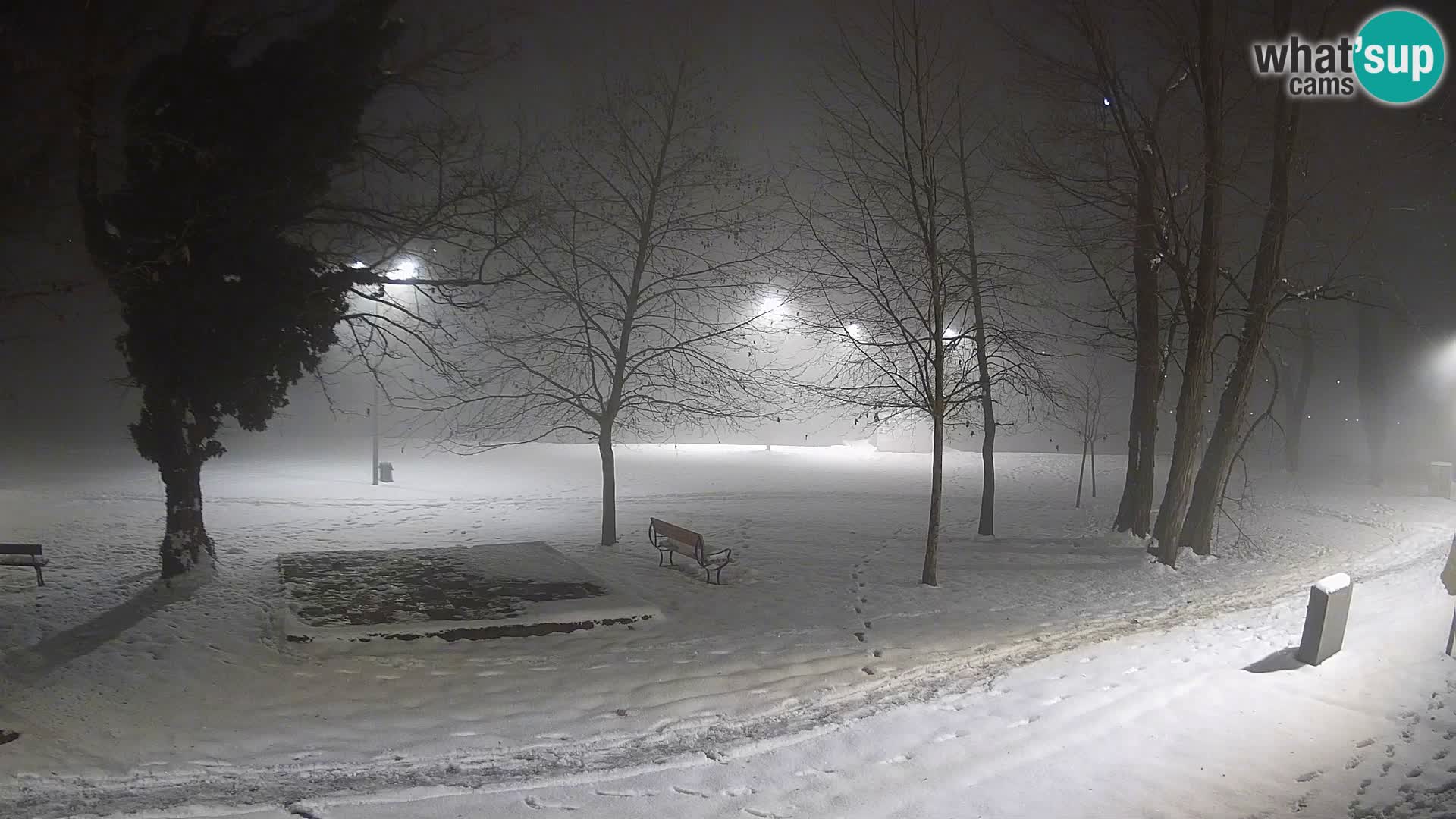 V ŽIVO Spletna kamera Karlovac – mestno kopališče Foginovo – Korana – Hrvaška