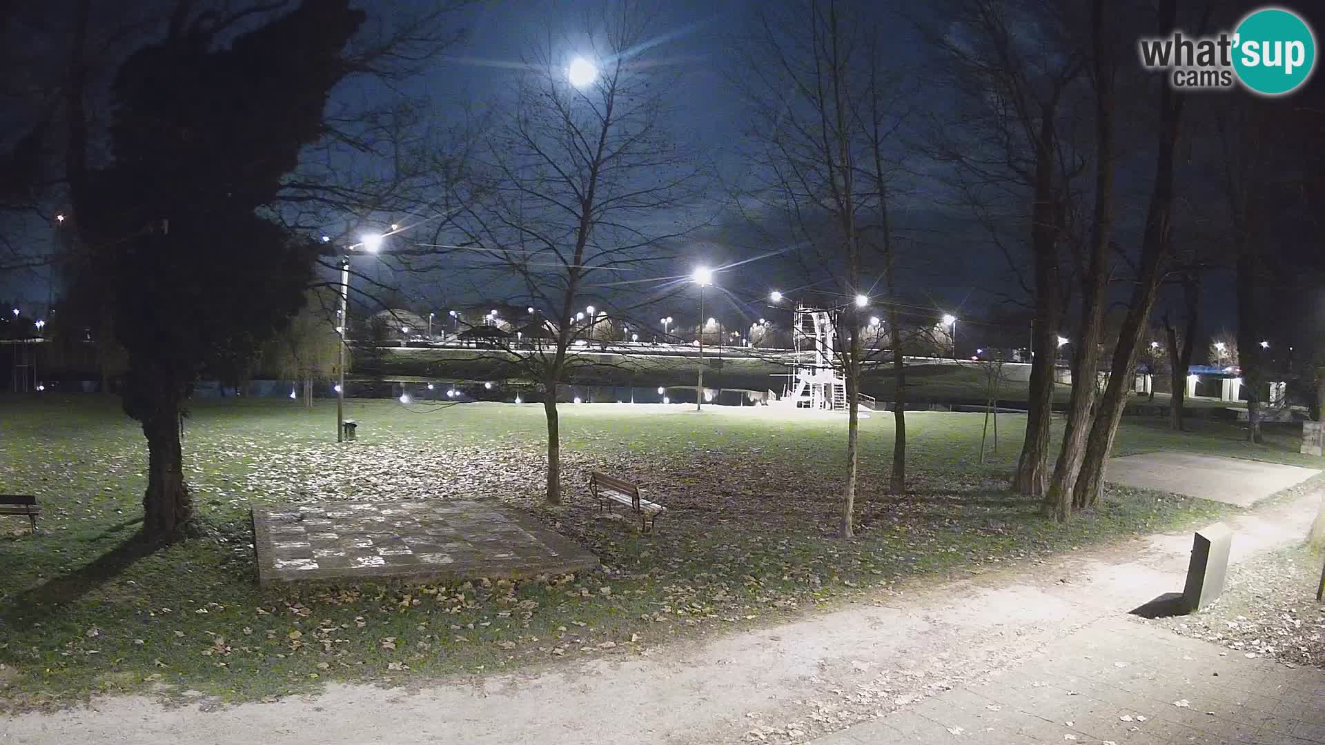 LIVE Karlovac Webcam – Freibad Foginovo – Korana – Kroatien