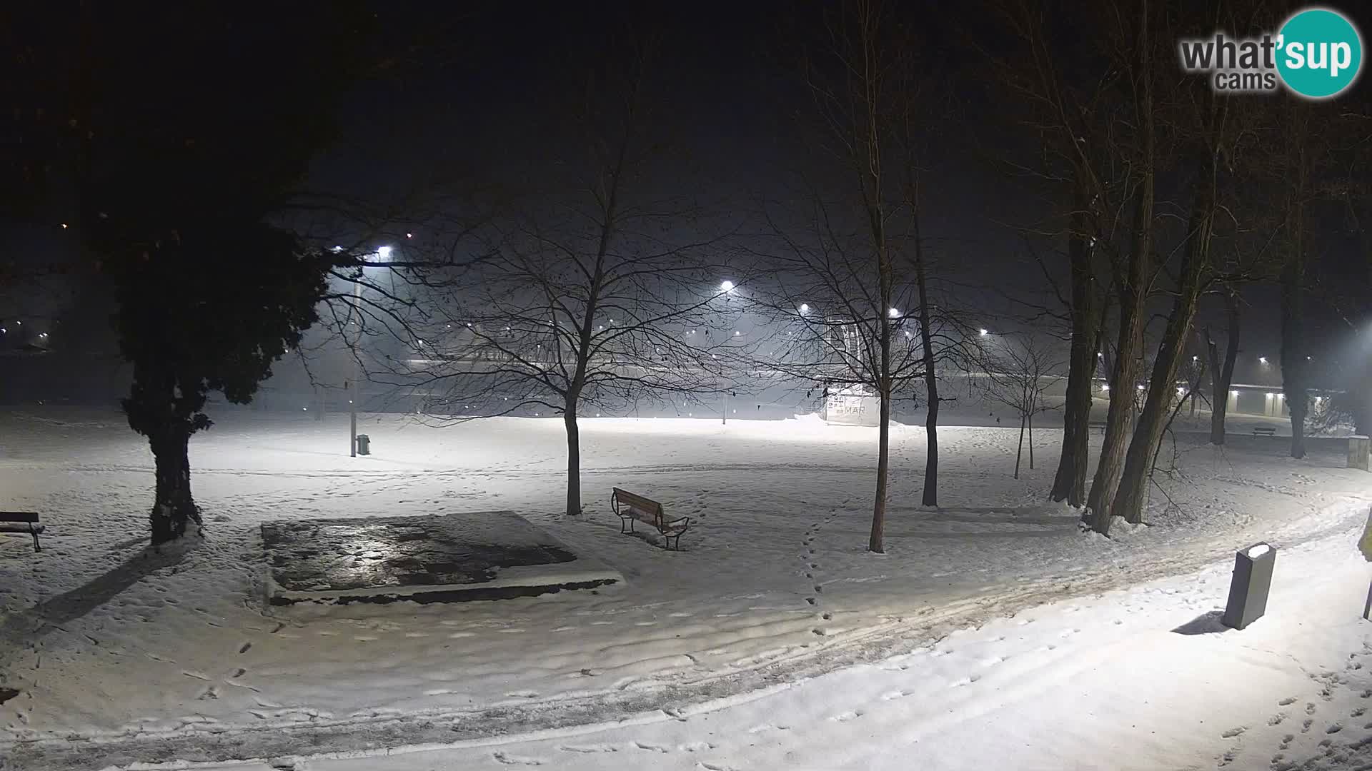 V ŽIVO Spletna kamera Karlovac – mestno kopališče Foginovo – Korana – Hrvaška