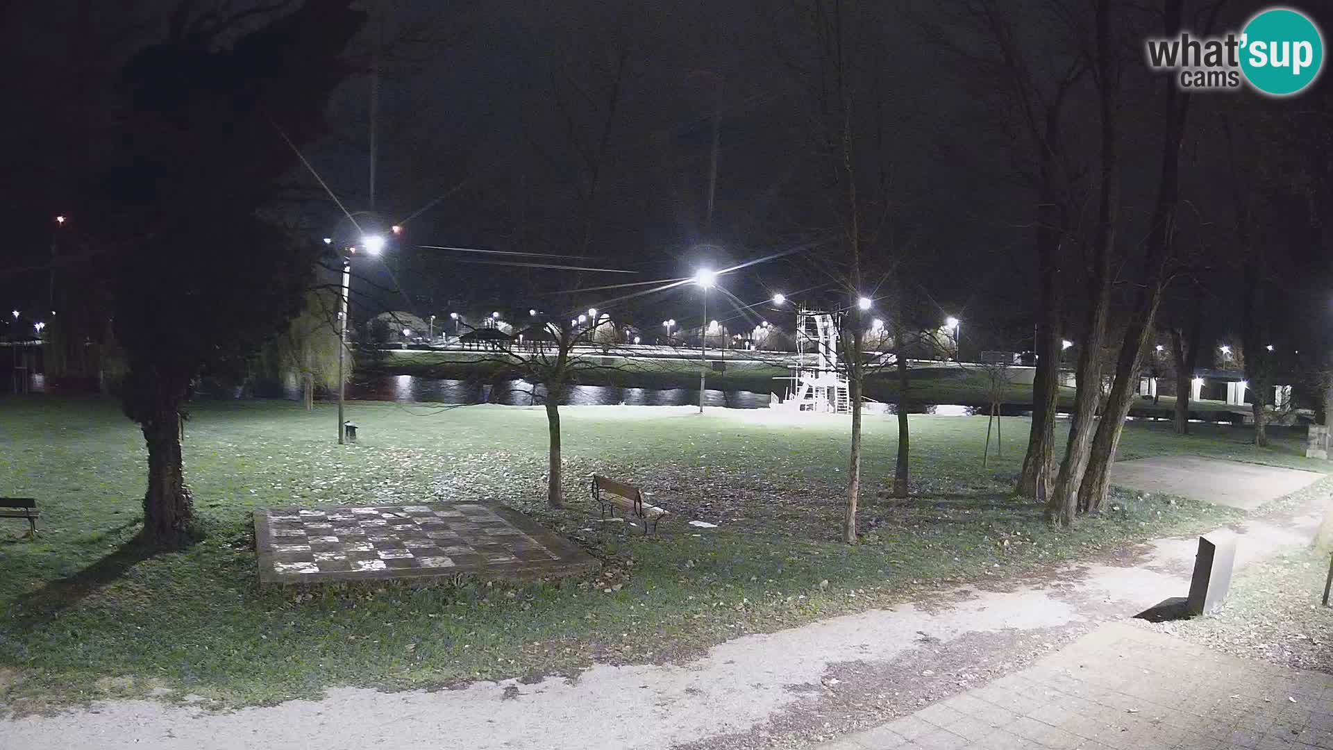 LIVE Karlovac Webcam – Freibad Foginovo – Korana – Kroatien