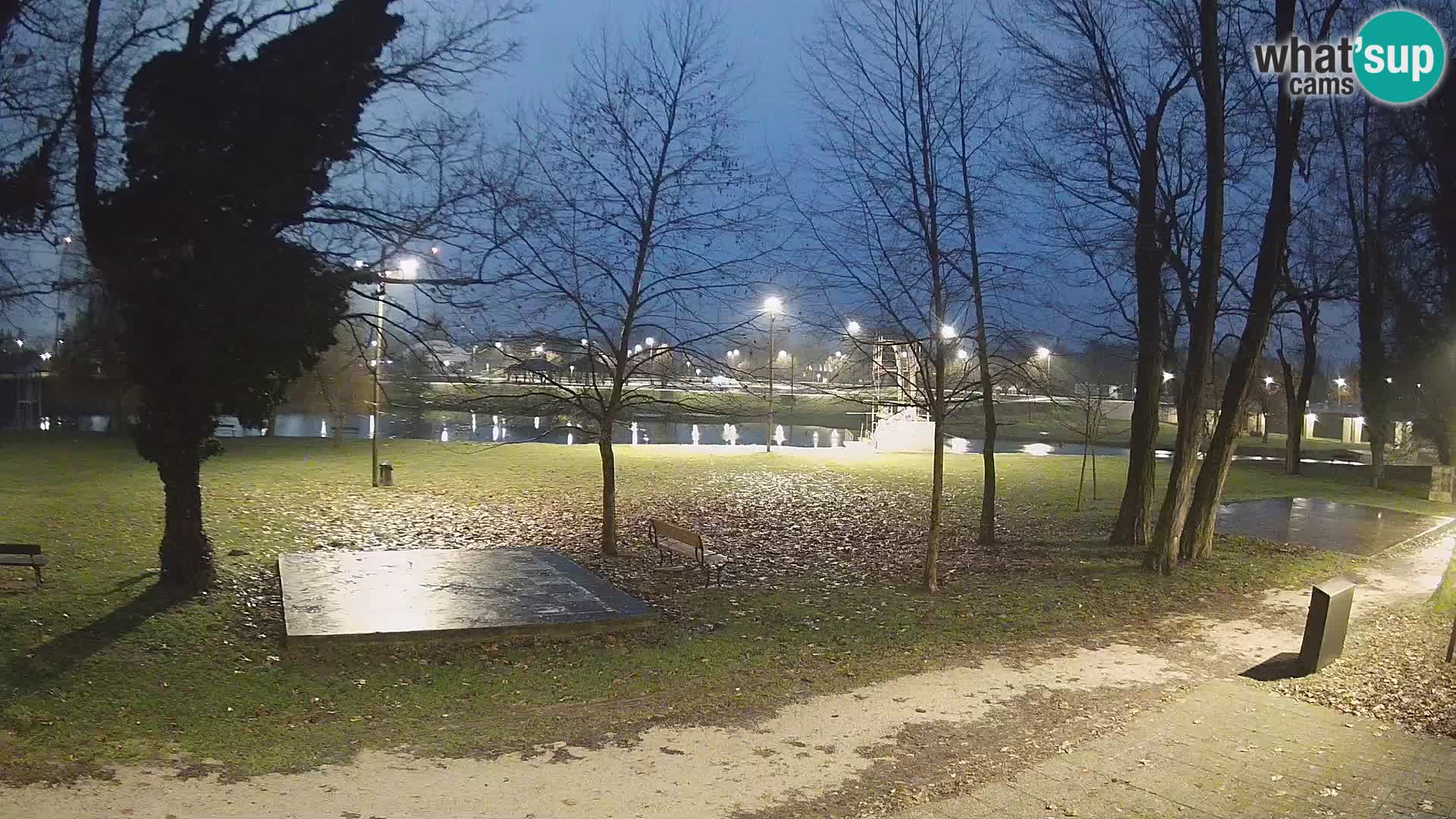 UŽIVO Web kamera Karlovca – Kupalište Foginovo – Korana