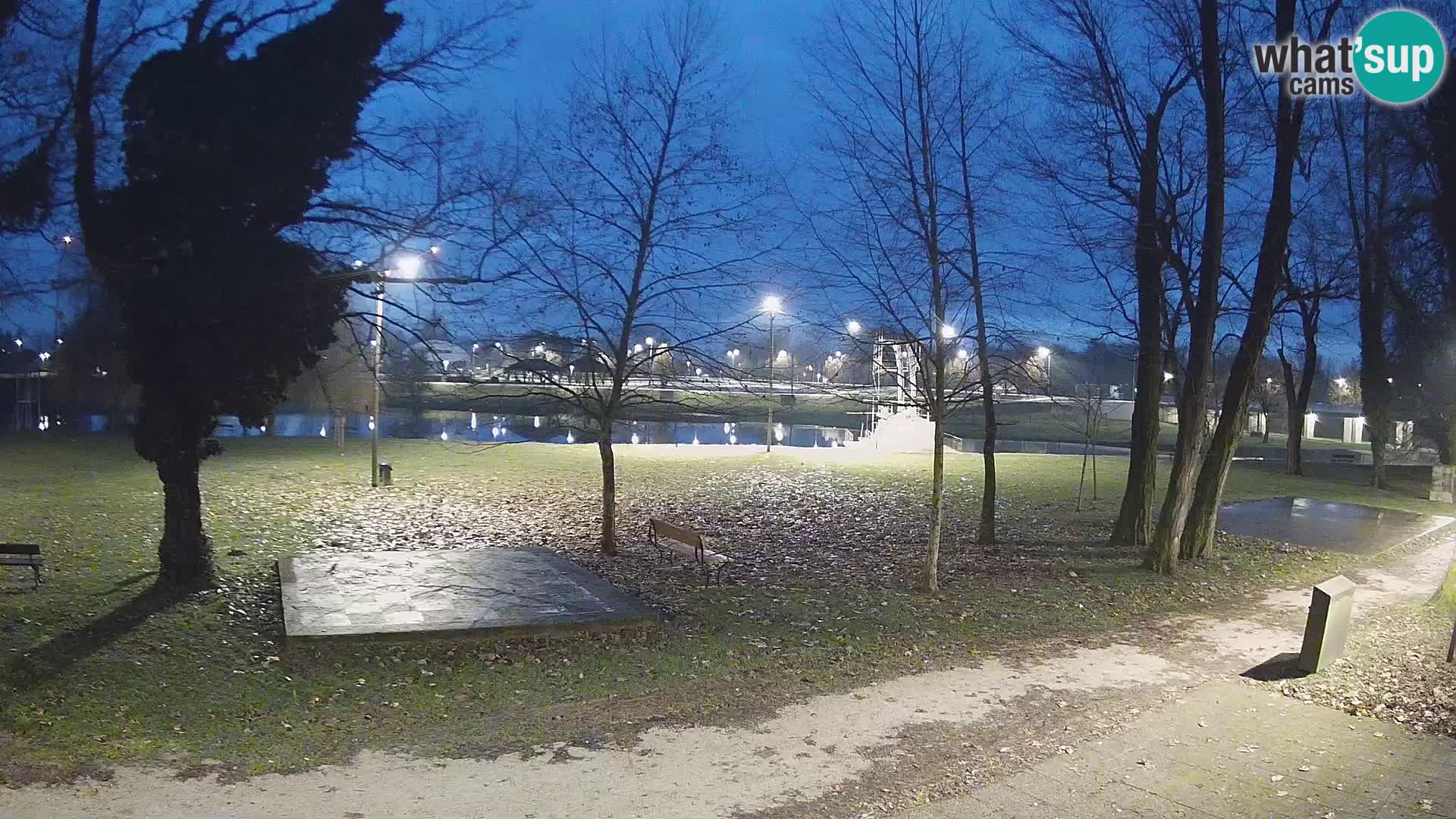 UŽIVO Web kamera Karlovca – Kupalište Foginovo – Korana