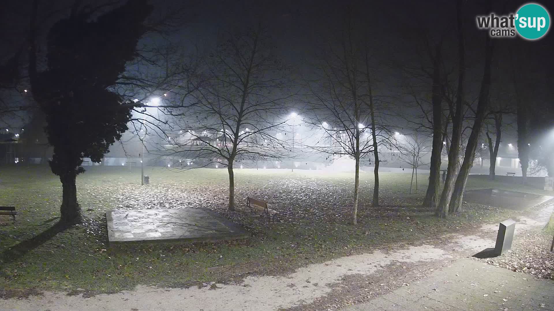 V ŽIVO Spletna kamera Karlovac – mestno kopališče Foginovo – Korana – Hrvaška