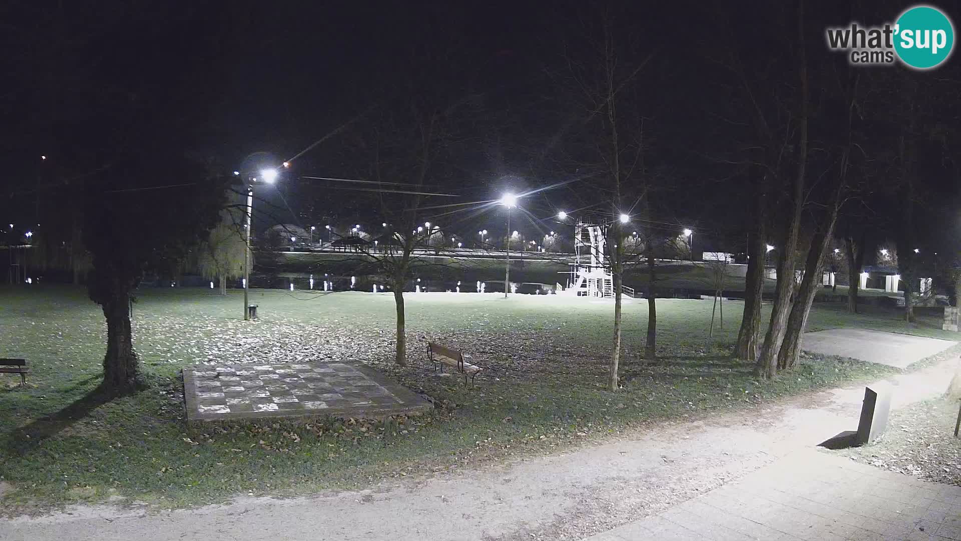 UŽIVO Web kamera Karlovca – Kupalište Foginovo – Korana