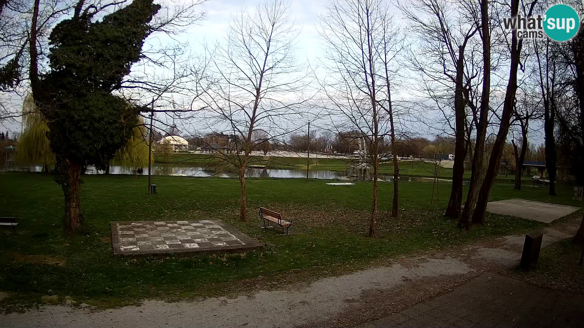 UŽIVO Web kamera Karlovca – Kupalište Foginovo – Korana