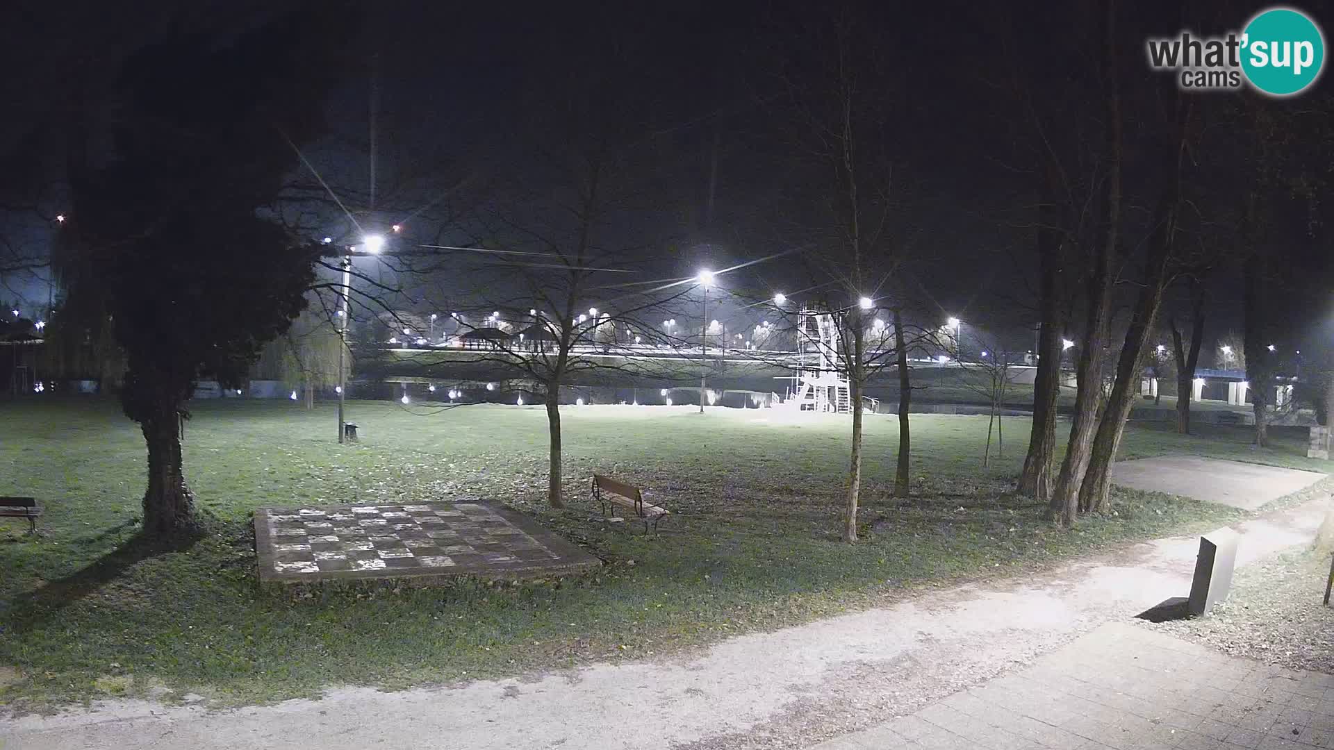 UŽIVO Web kamera Karlovca – Kupalište Foginovo – Korana