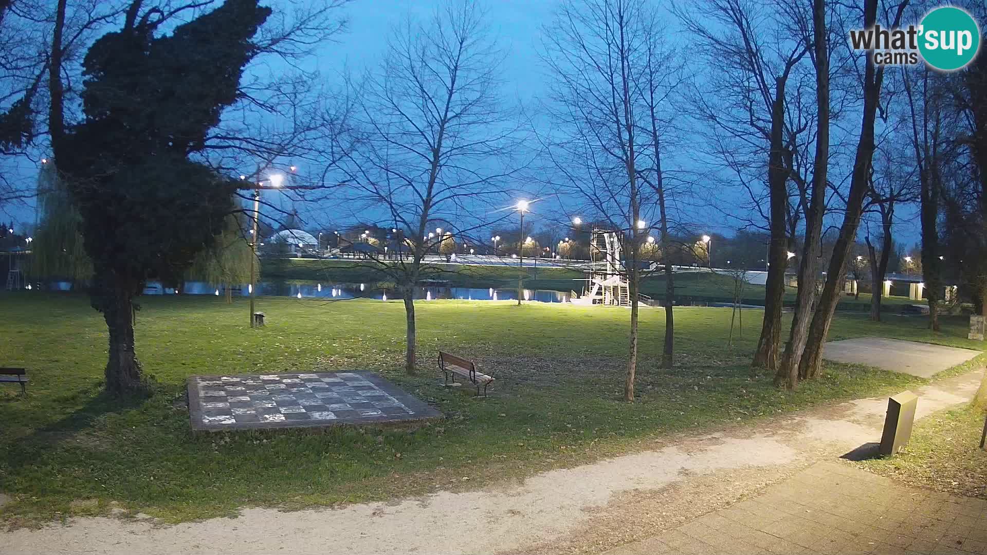 UŽIVO Web kamera Karlovca – Kupalište Foginovo – Korana