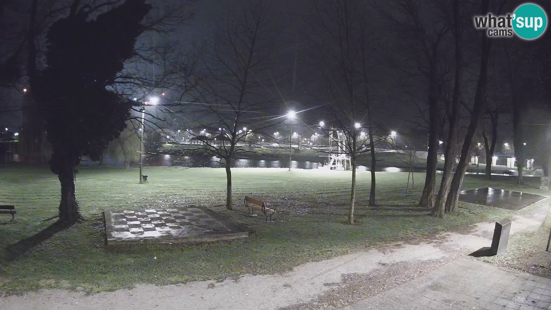 LIVE Karlovac Webcam – Freibad Foginovo – Korana – Kroatien