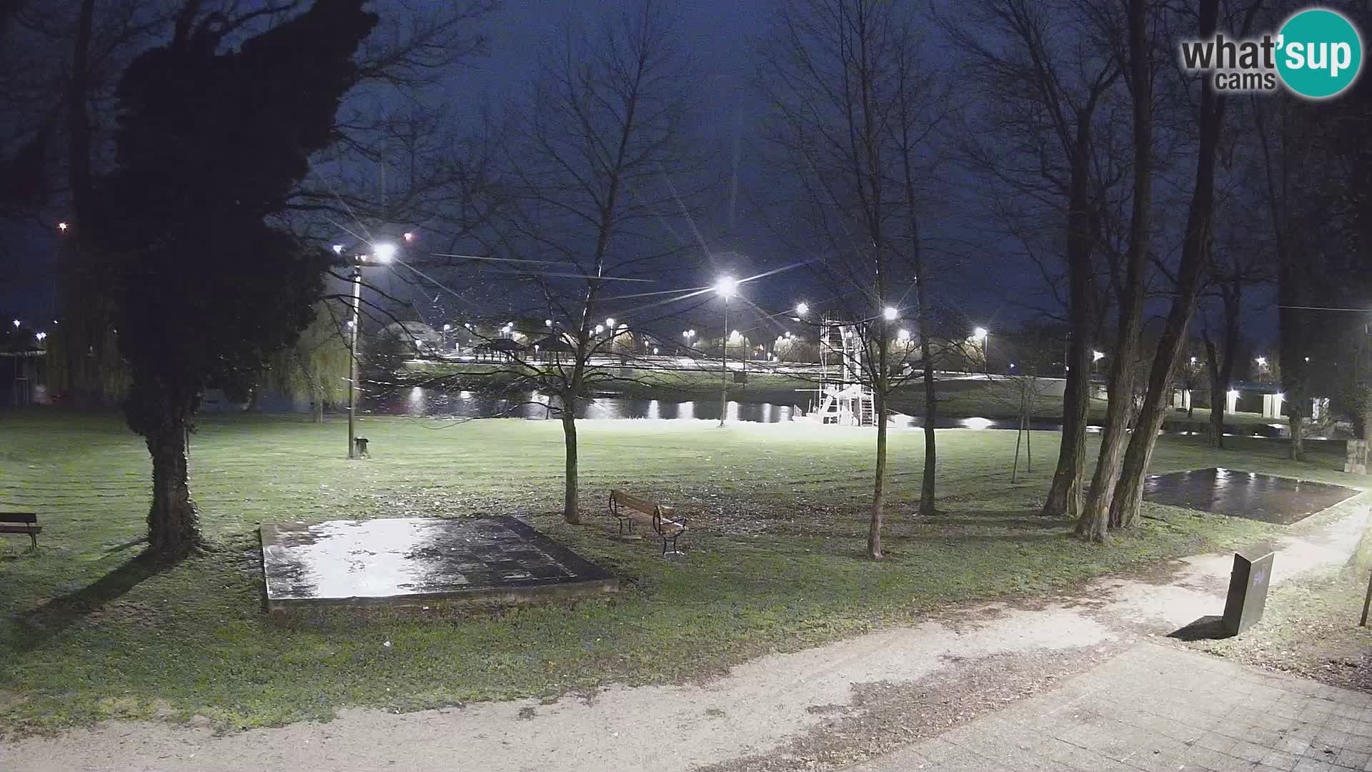 LIVE Karlovac Webcam – Freibad Foginovo – Korana – Kroatien