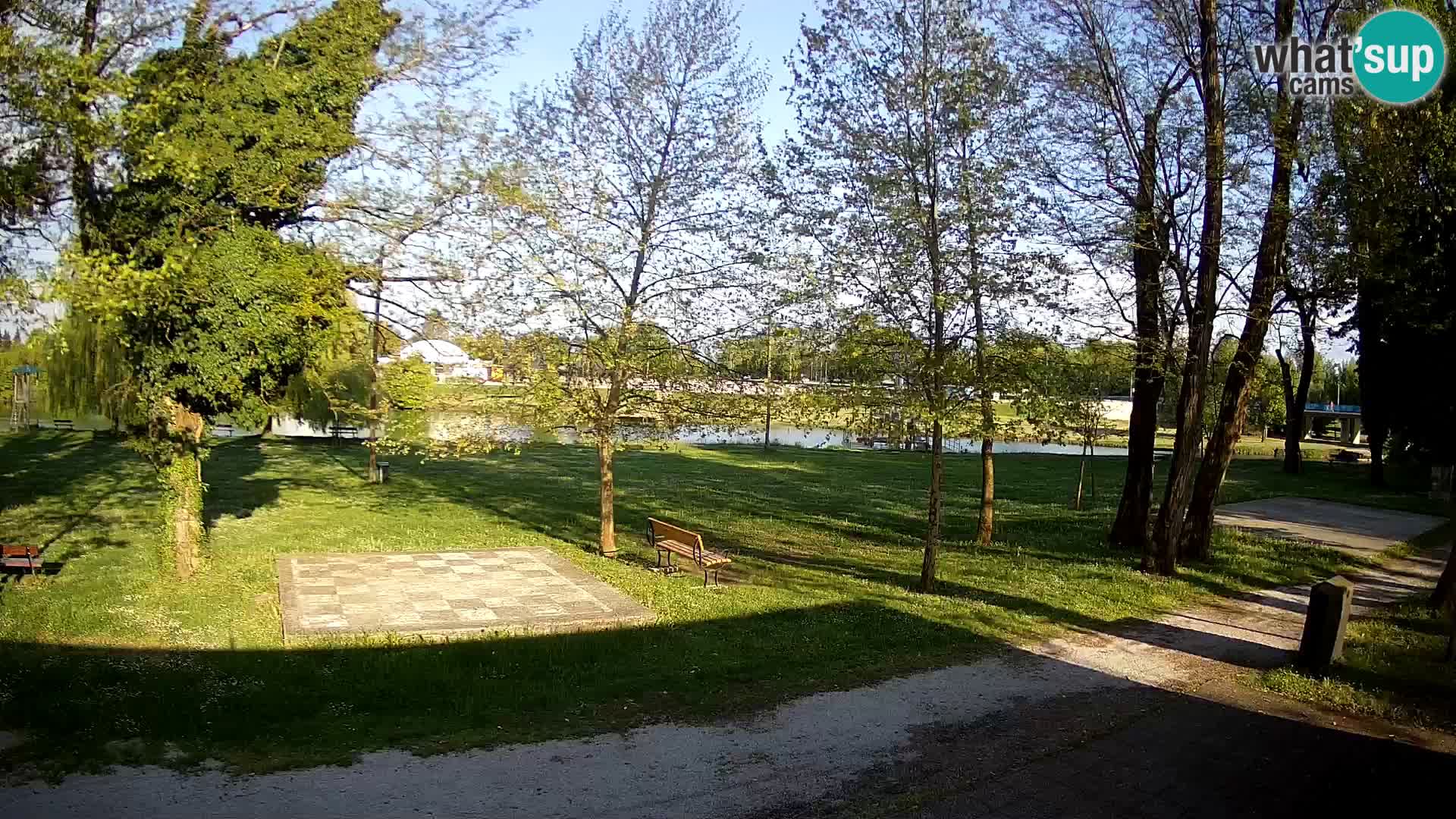 UŽIVO Web kamera Karlovca – Kupalište Foginovo – Korana