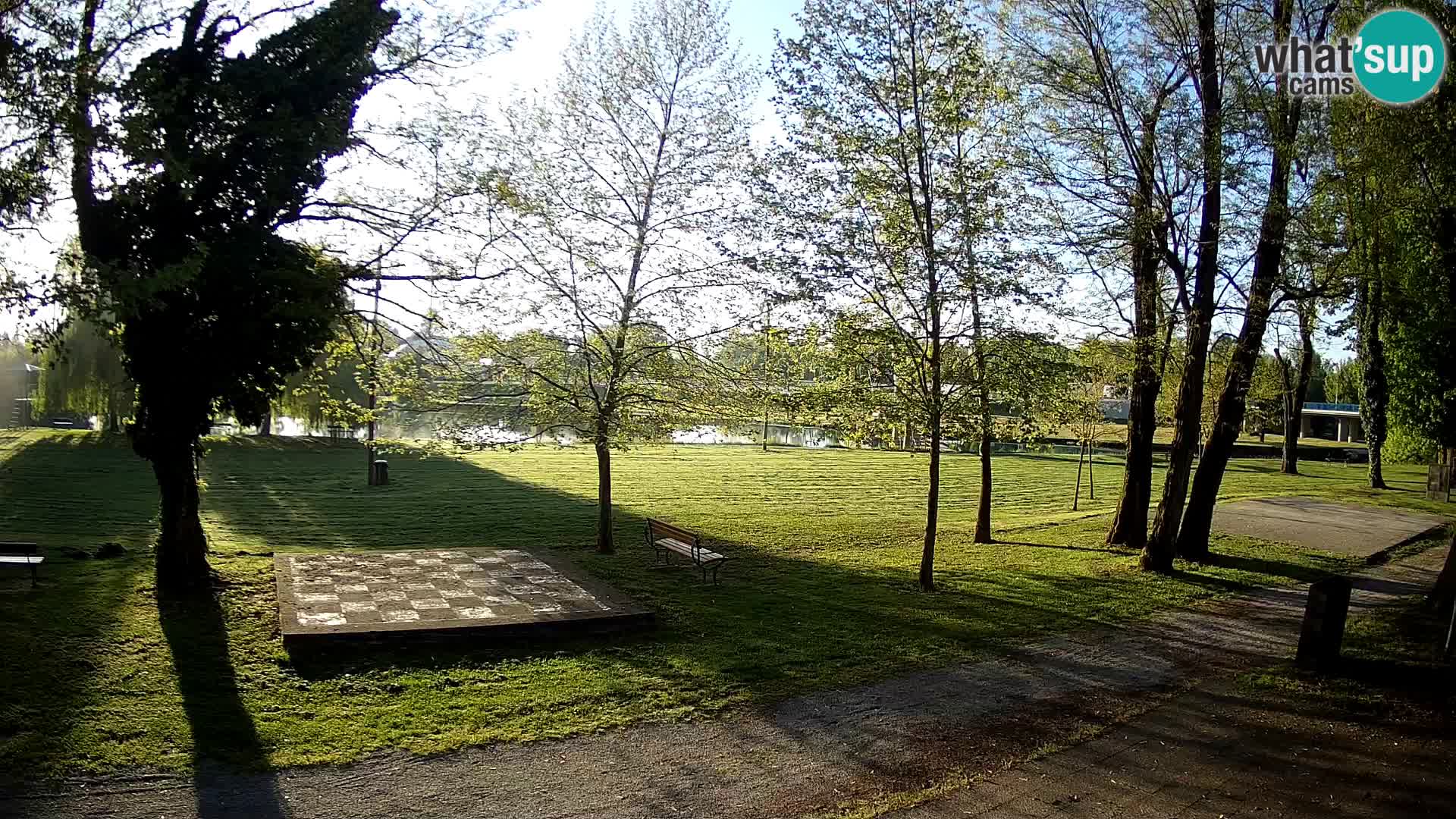 UŽIVO Web kamera Karlovca – Kupalište Foginovo – Korana