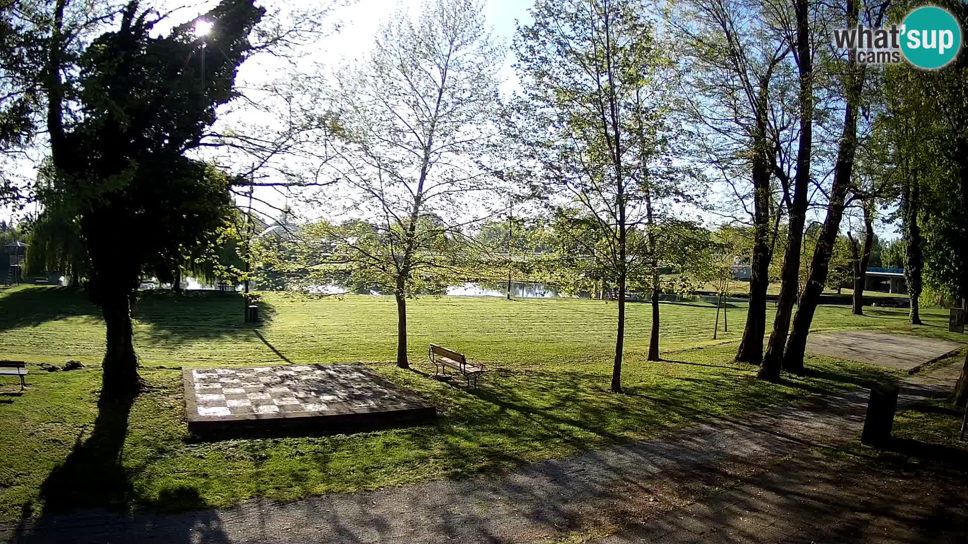 UŽIVO Web kamera Karlovca – Kupalište Foginovo – Korana