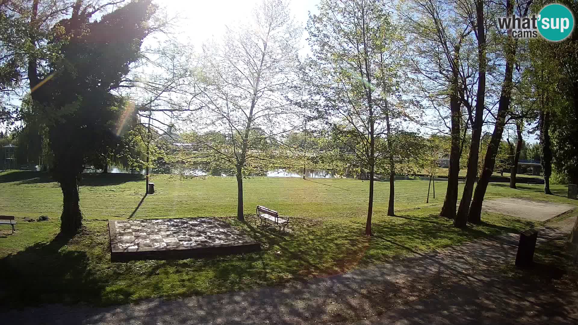 UŽIVO Web kamera Karlovca – Kupalište Foginovo – Korana