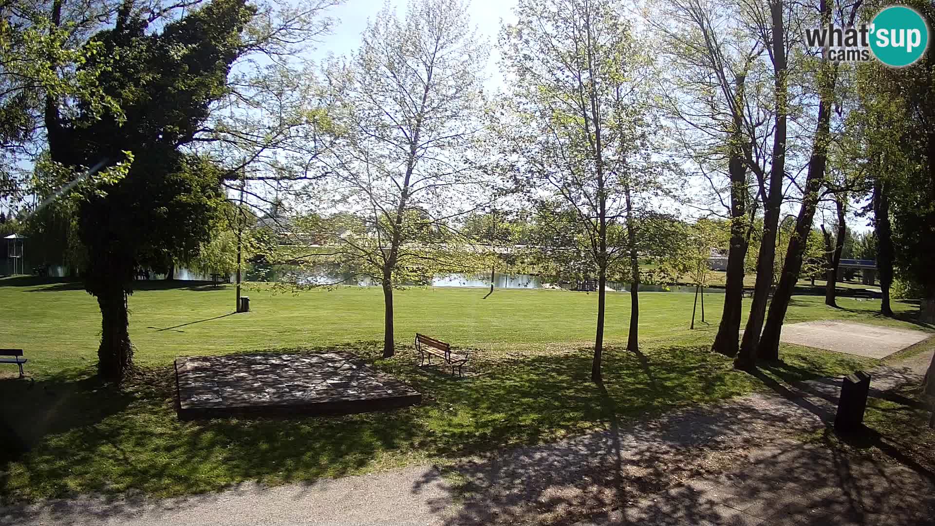 UŽIVO Web kamera Karlovca – Kupalište Foginovo – Korana