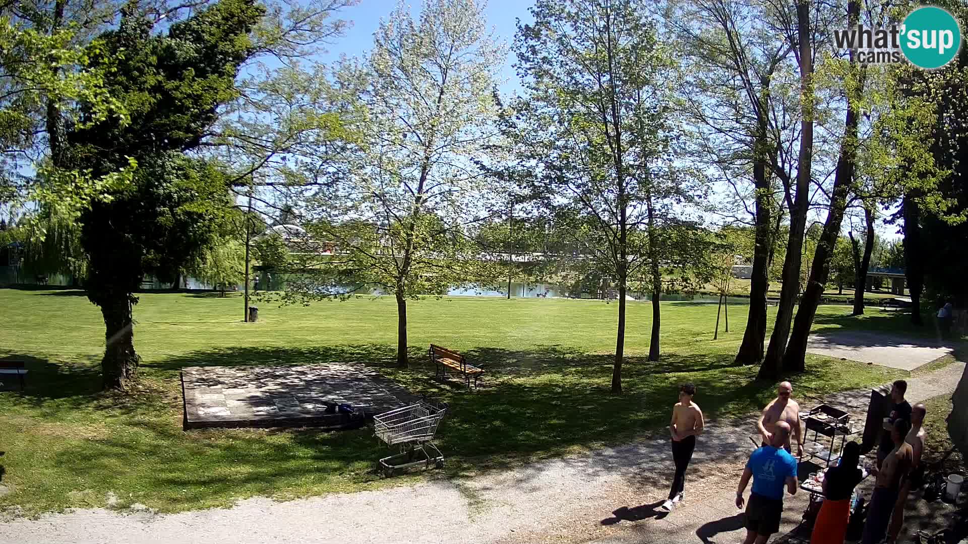 LIVE Karlovac Webcam – Freibad Foginovo – Korana – Kroatien