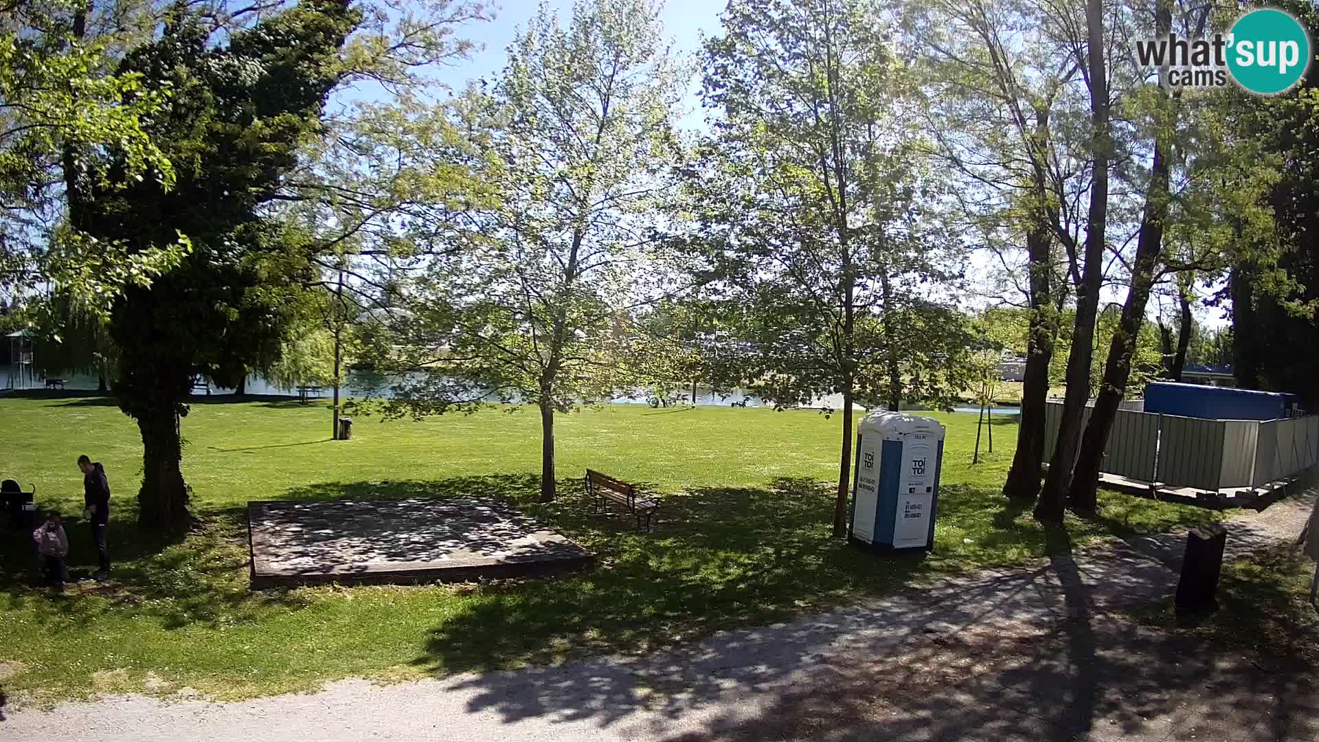 V ŽIVO Spletna kamera Karlovac – mestno kopališče Foginovo – Korana – Hrvaška