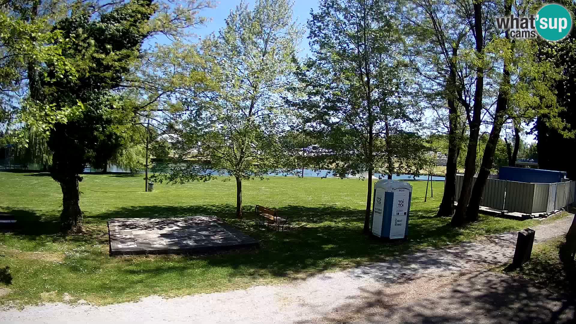 UŽIVO Web kamera Karlovca – Kupalište Foginovo – Korana