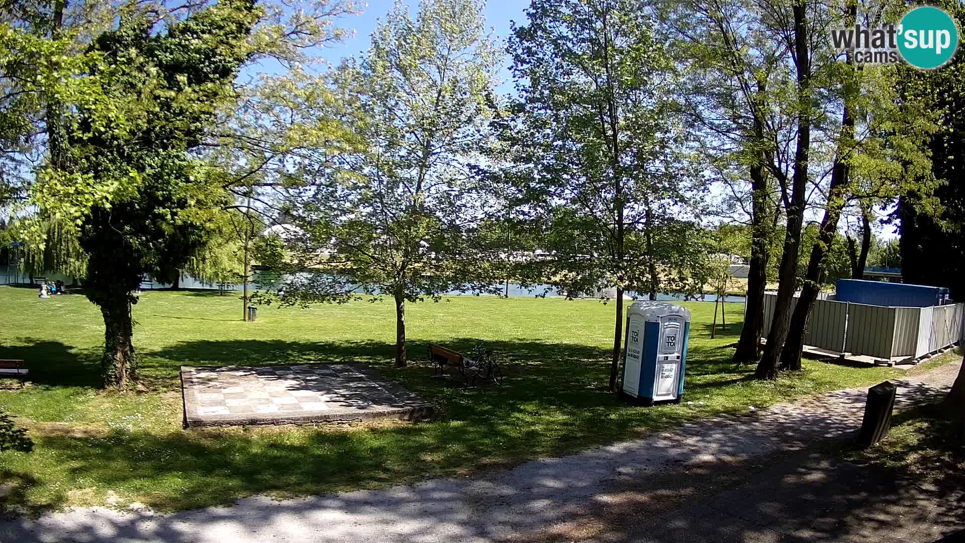 V ŽIVO Spletna kamera Karlovac – mestno kopališče Foginovo – Korana – Hrvaška