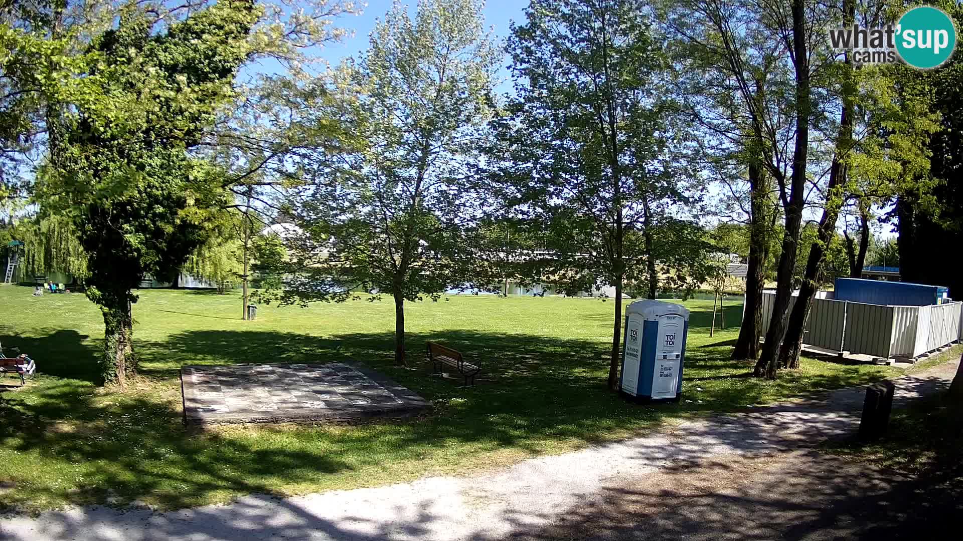 V ŽIVO Spletna kamera Karlovac – mestno kopališče Foginovo – Korana – Hrvaška