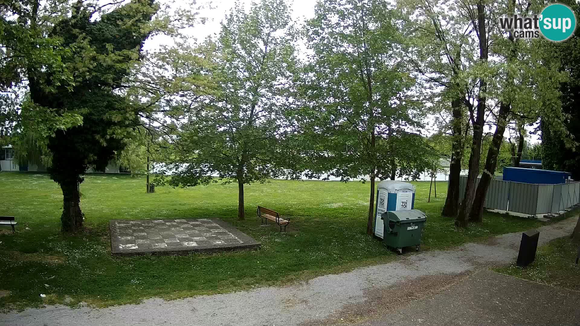V ŽIVO Spletna kamera Karlovac – mestno kopališče Foginovo – Korana – Hrvaška