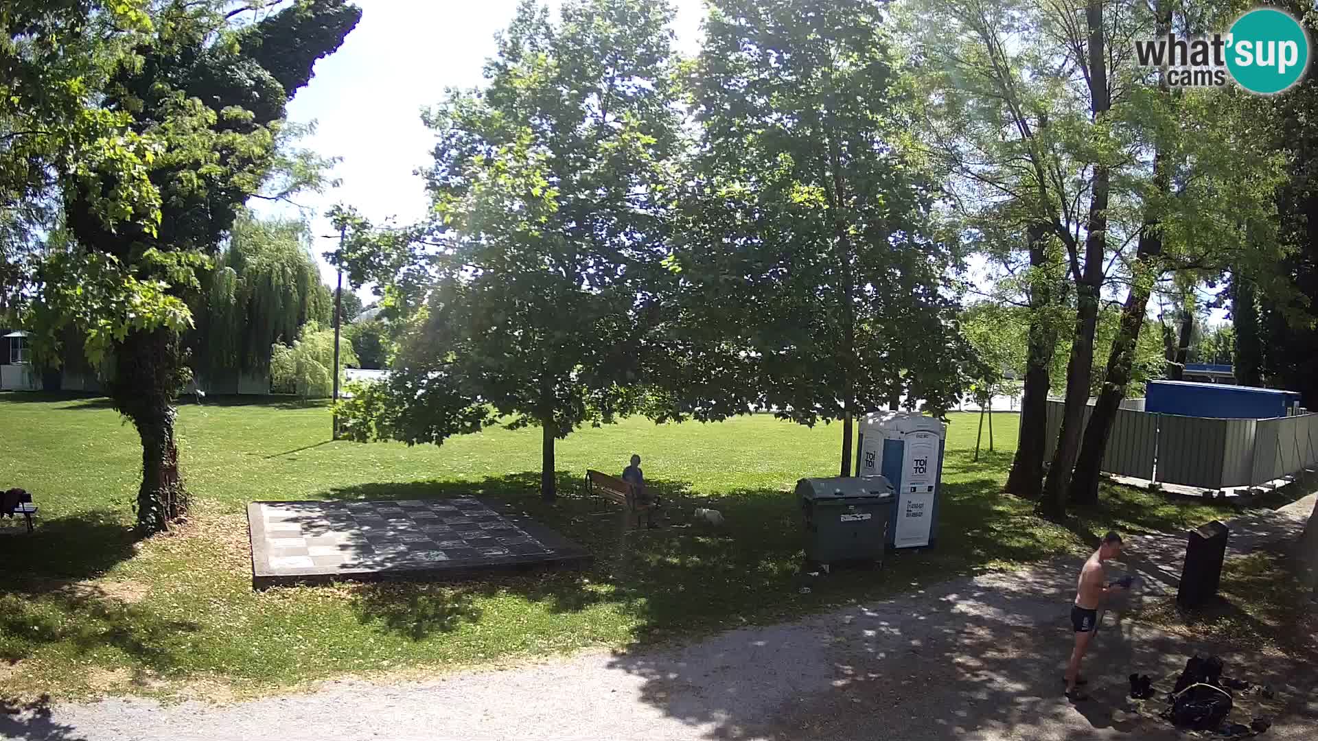 V ŽIVO Spletna kamera Karlovac – mestno kopališče Foginovo – Korana – Hrvaška