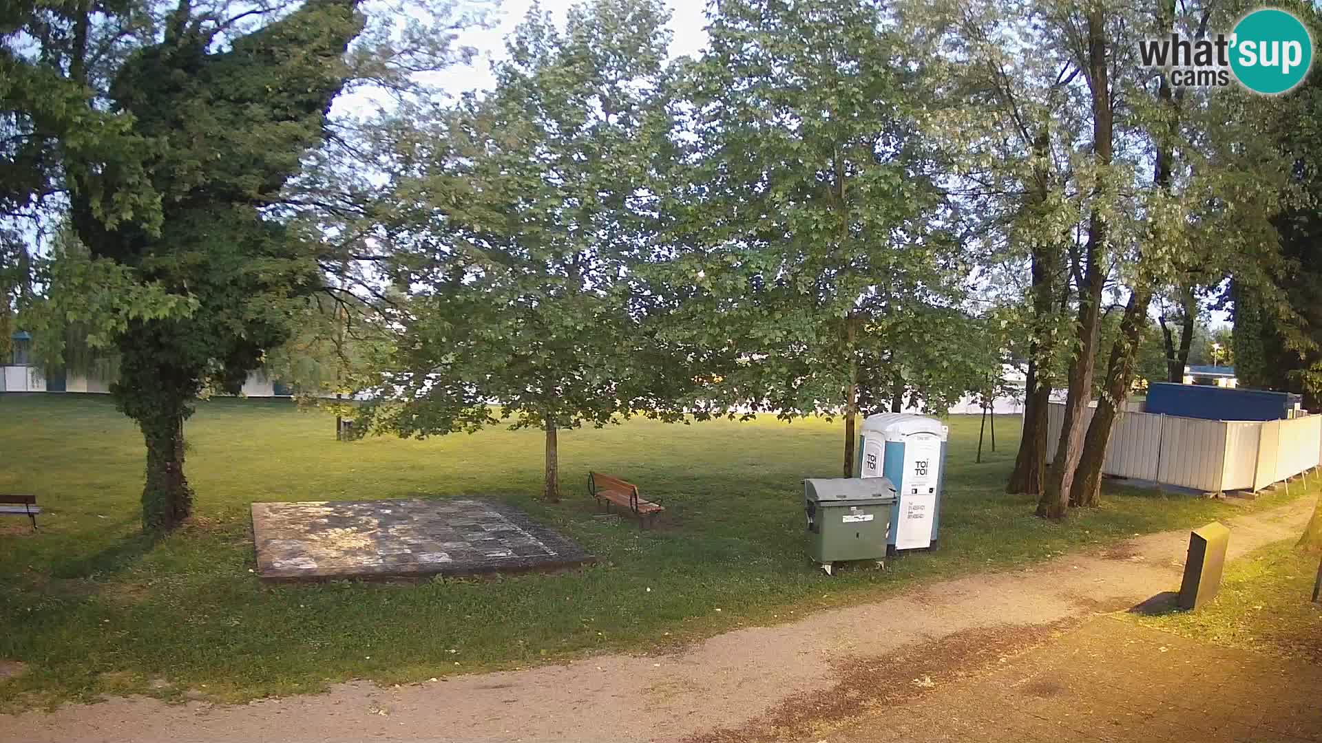 V ŽIVO Spletna kamera Karlovac – mestno kopališče Foginovo – Korana – Hrvaška