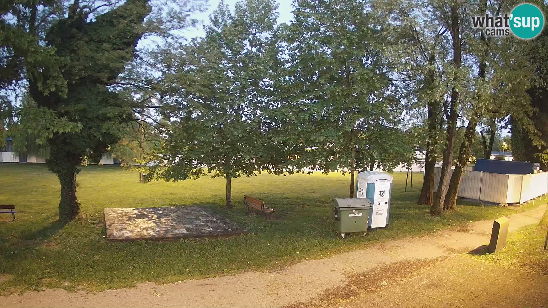V ŽIVO Spletna kamera Karlovac – mestno kopališče Foginovo – Korana – Hrvaška
