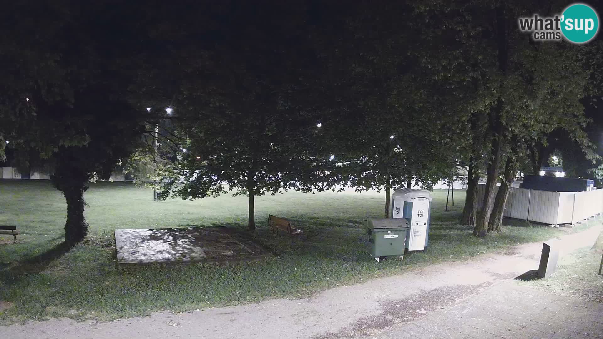 V ŽIVO Spletna kamera Karlovac – mestno kopališče Foginovo – Korana – Hrvaška