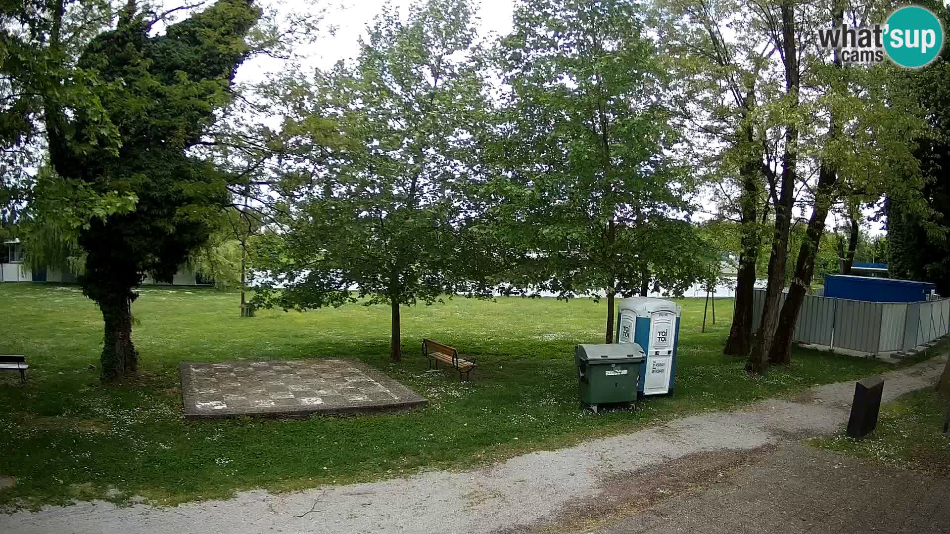 V ŽIVO Spletna kamera Karlovac – mestno kopališče Foginovo – Korana – Hrvaška