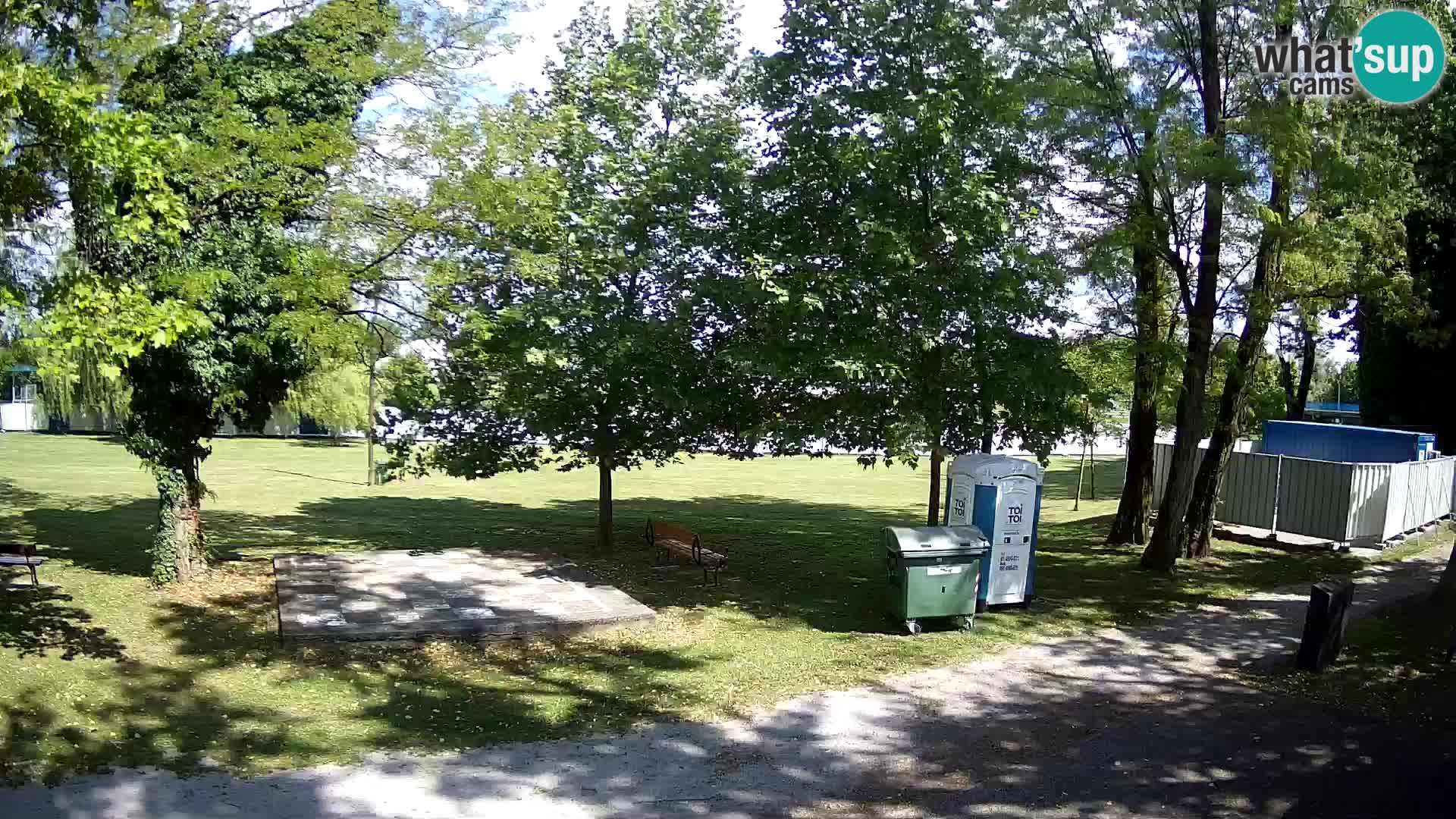 V ŽIVO Spletna kamera Karlovac – mestno kopališče Foginovo – Korana – Hrvaška