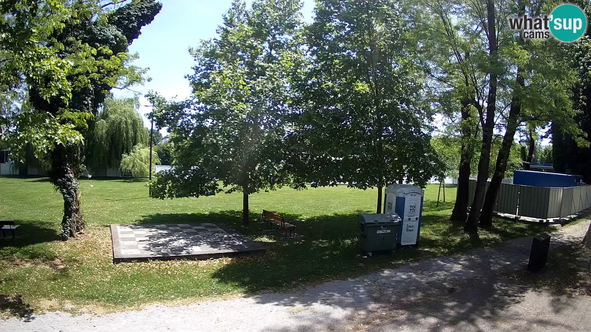 V ŽIVO Spletna kamera Karlovac – mestno kopališče Foginovo – Korana – Hrvaška