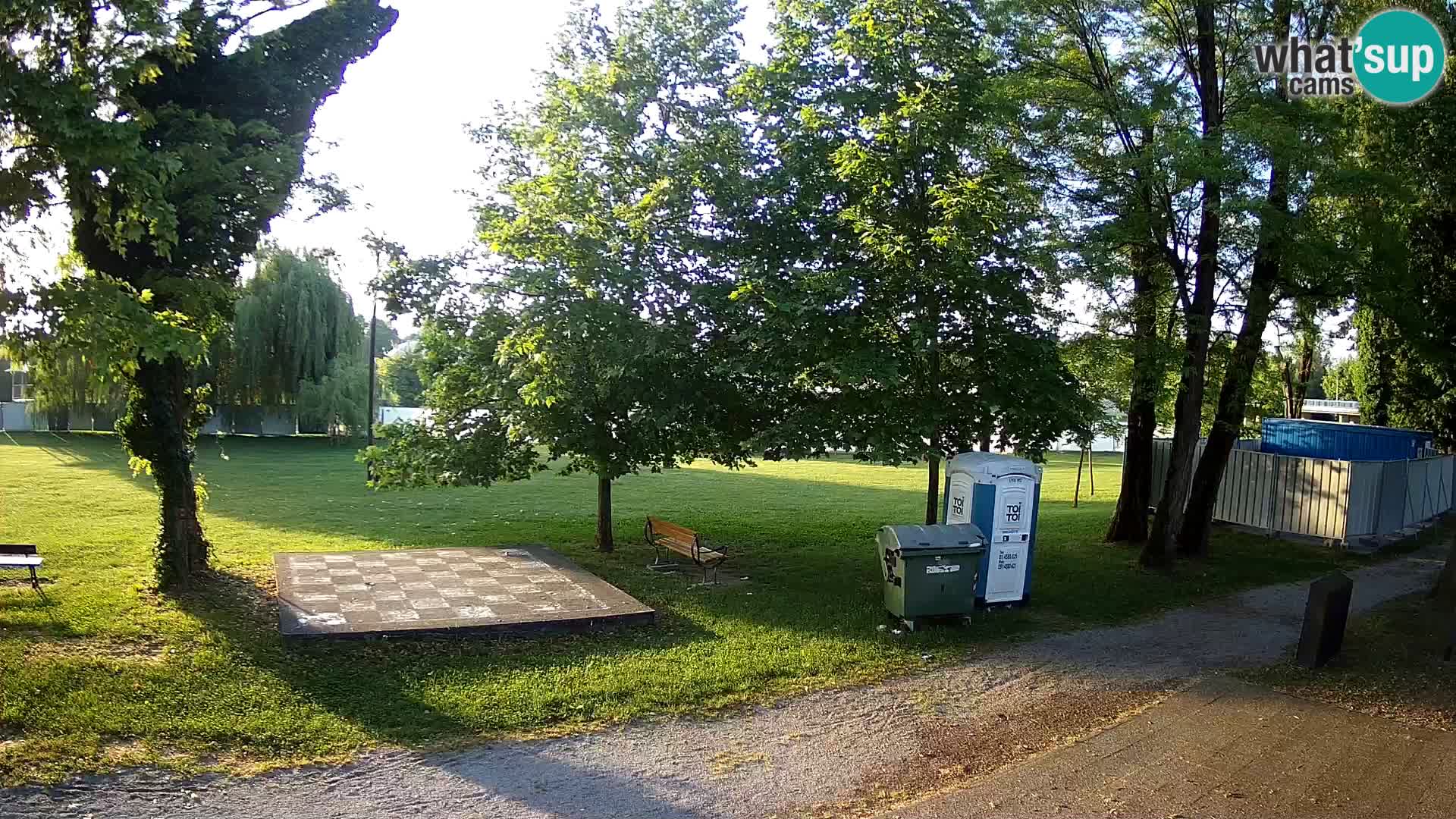 V ŽIVO Spletna kamera Karlovac – mestno kopališče Foginovo – Korana – Hrvaška