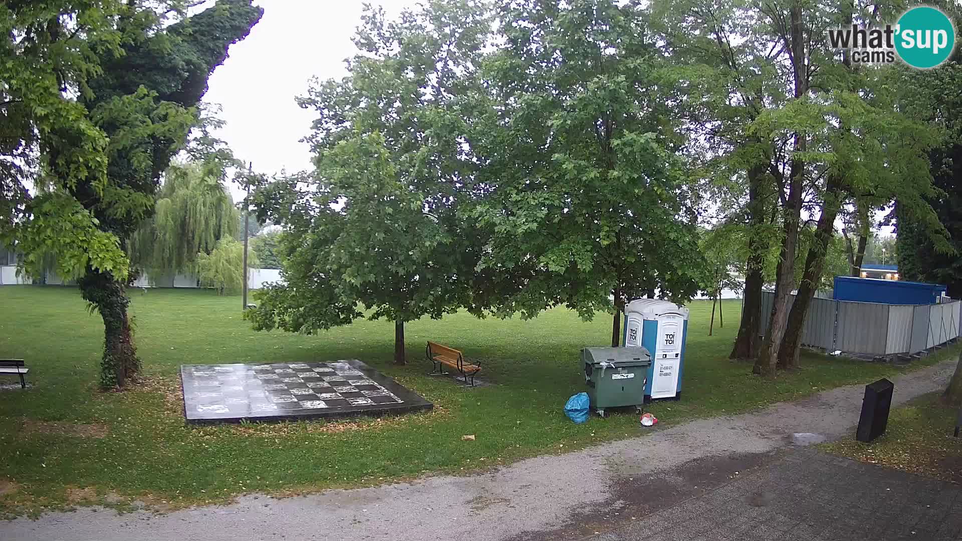 UŽIVO Web kamera Karlovca – Kupalište Foginovo – Korana