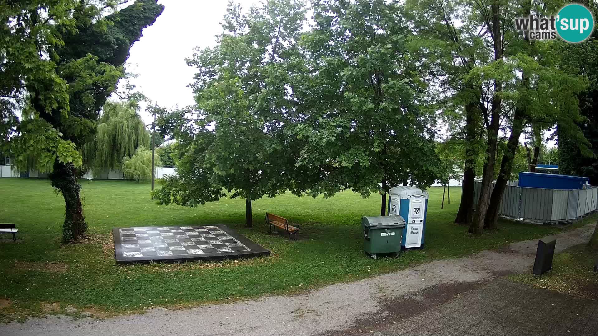 V ŽIVO Spletna kamera Karlovac – mestno kopališče Foginovo – Korana – Hrvaška