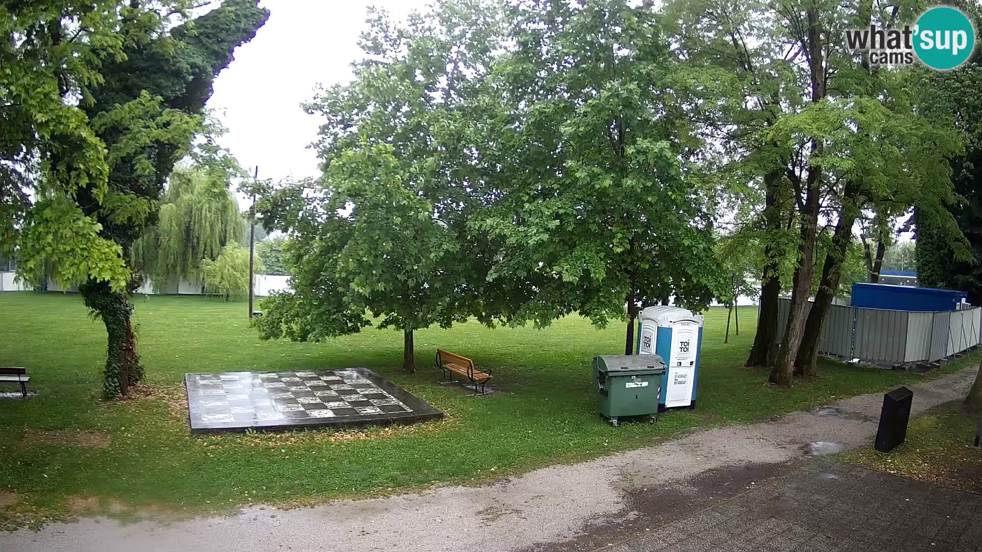 V ŽIVO Spletna kamera Karlovac – mestno kopališče Foginovo – Korana – Hrvaška