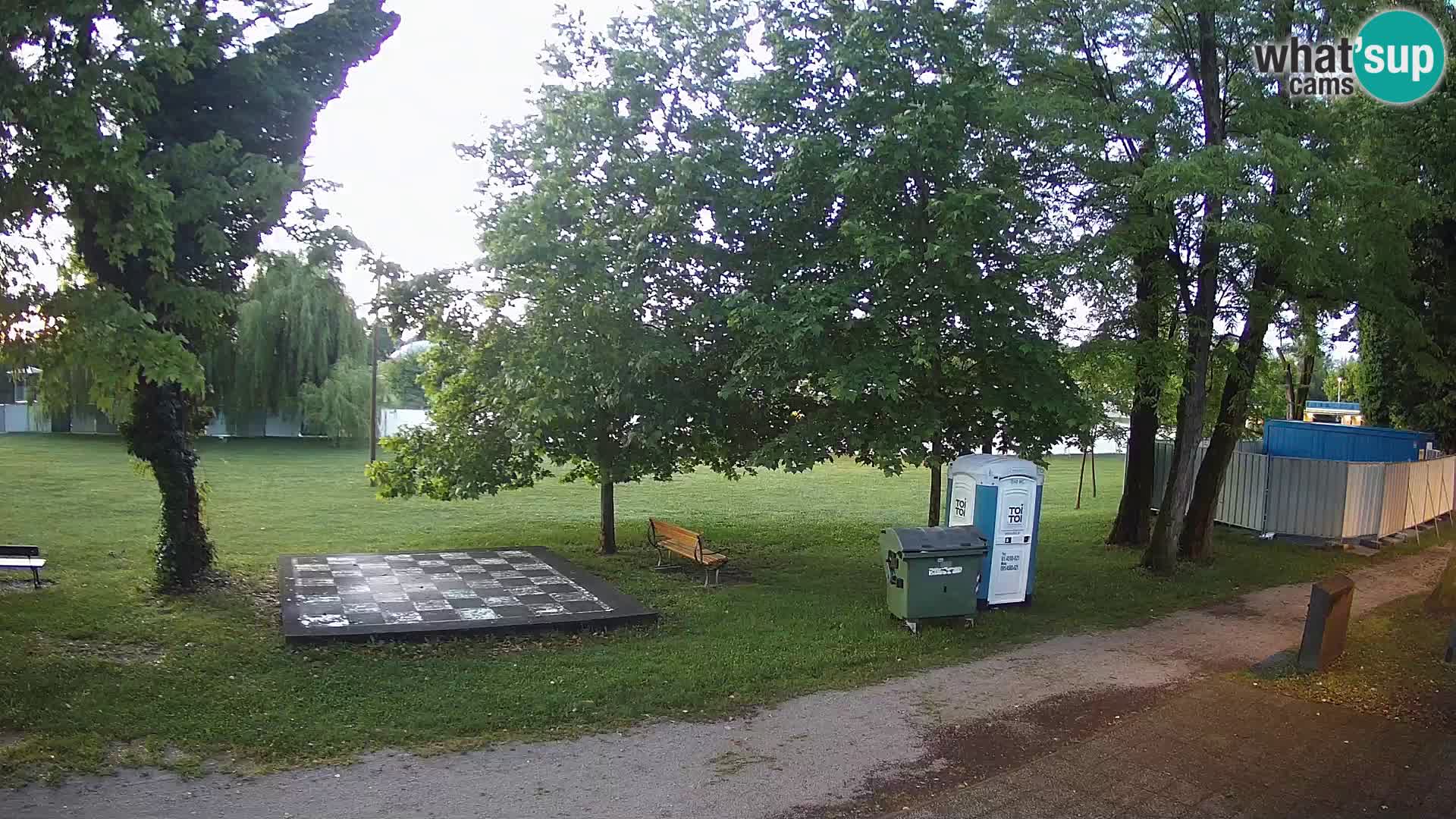 V ŽIVO Spletna kamera Karlovac – mestno kopališče Foginovo – Korana – Hrvaška