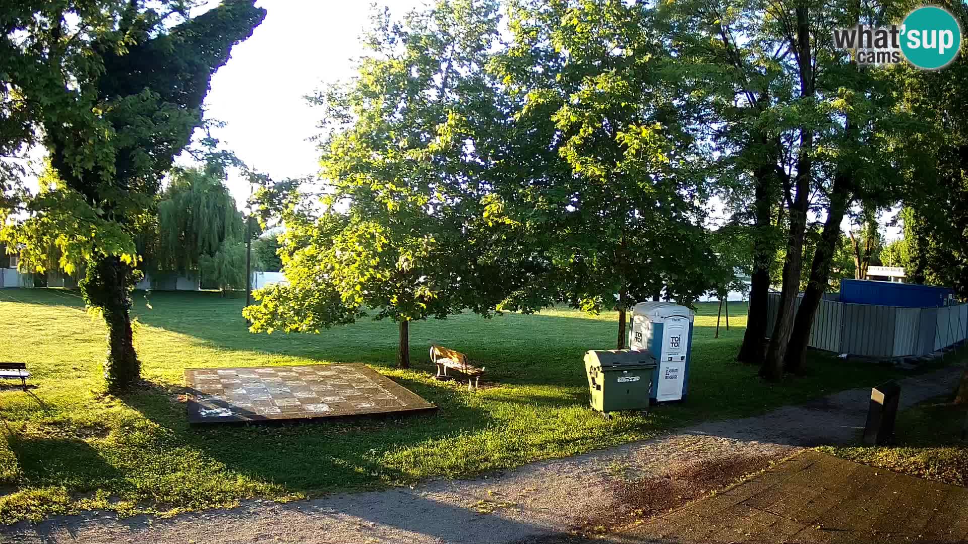 V ŽIVO Spletna kamera Karlovac – mestno kopališče Foginovo – Korana – Hrvaška