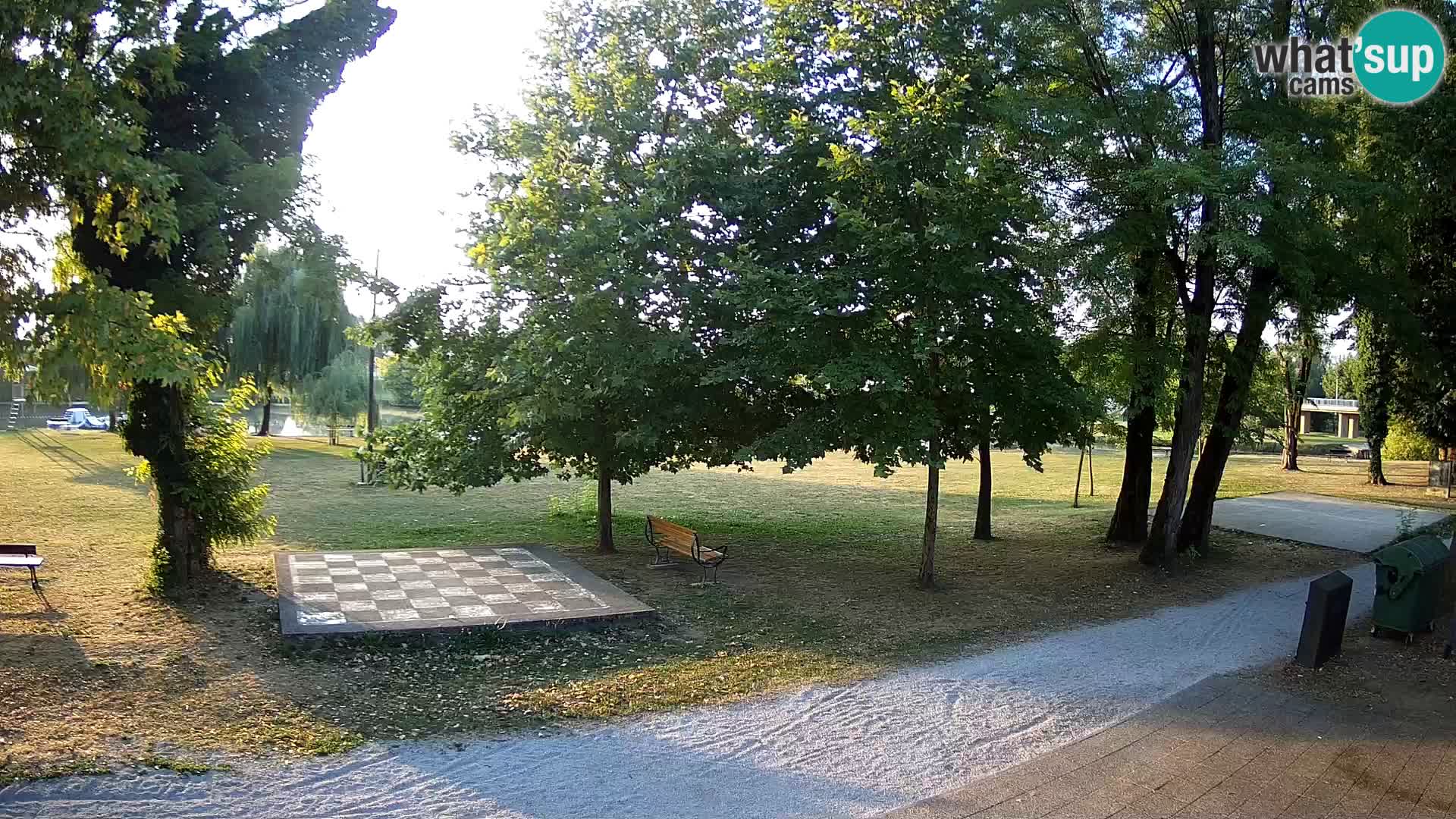 UŽIVO Web kamera Karlovca – Kupalište Foginovo – Korana