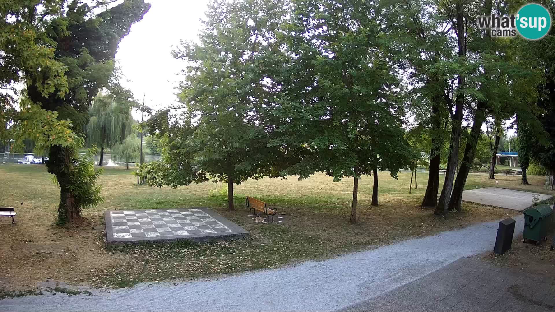 UŽIVO Web kamera Karlovca – Kupalište Foginovo – Korana