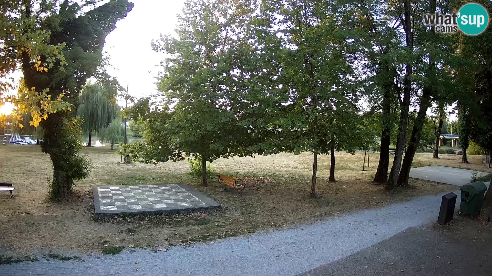 UŽIVO Web kamera Karlovca – Kupalište Foginovo – Korana