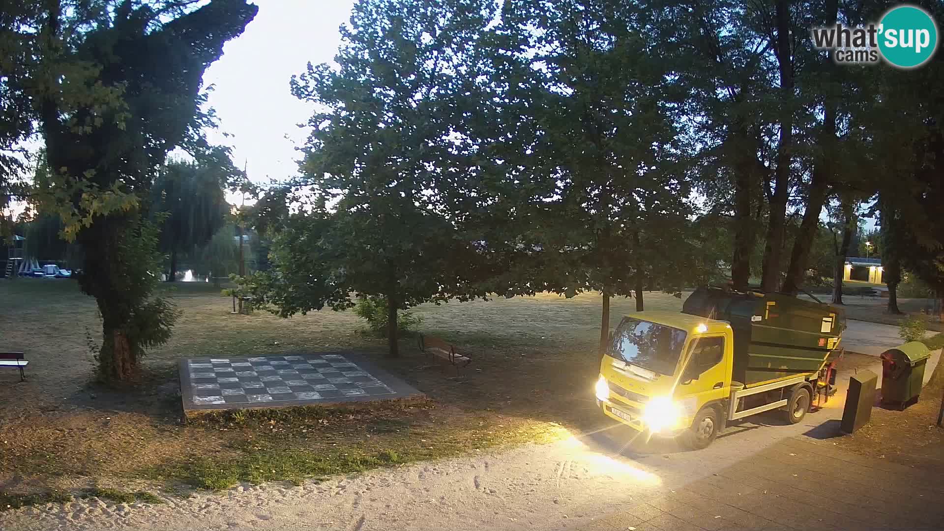 V ŽIVO Spletna kamera Karlovac – mestno kopališče Foginovo – Korana – Hrvaška