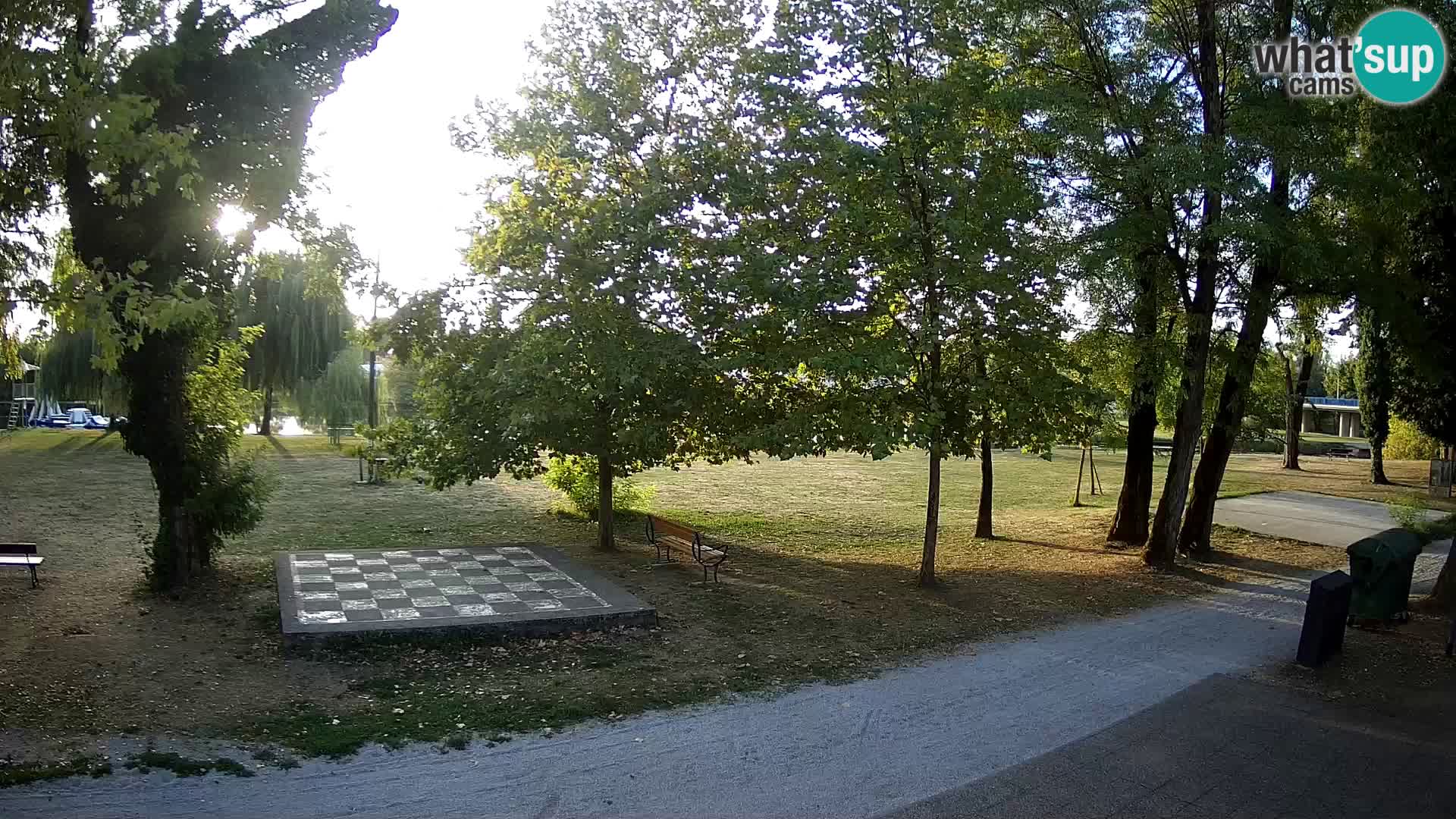 UŽIVO Web kamera Karlovca – Kupalište Foginovo – Korana