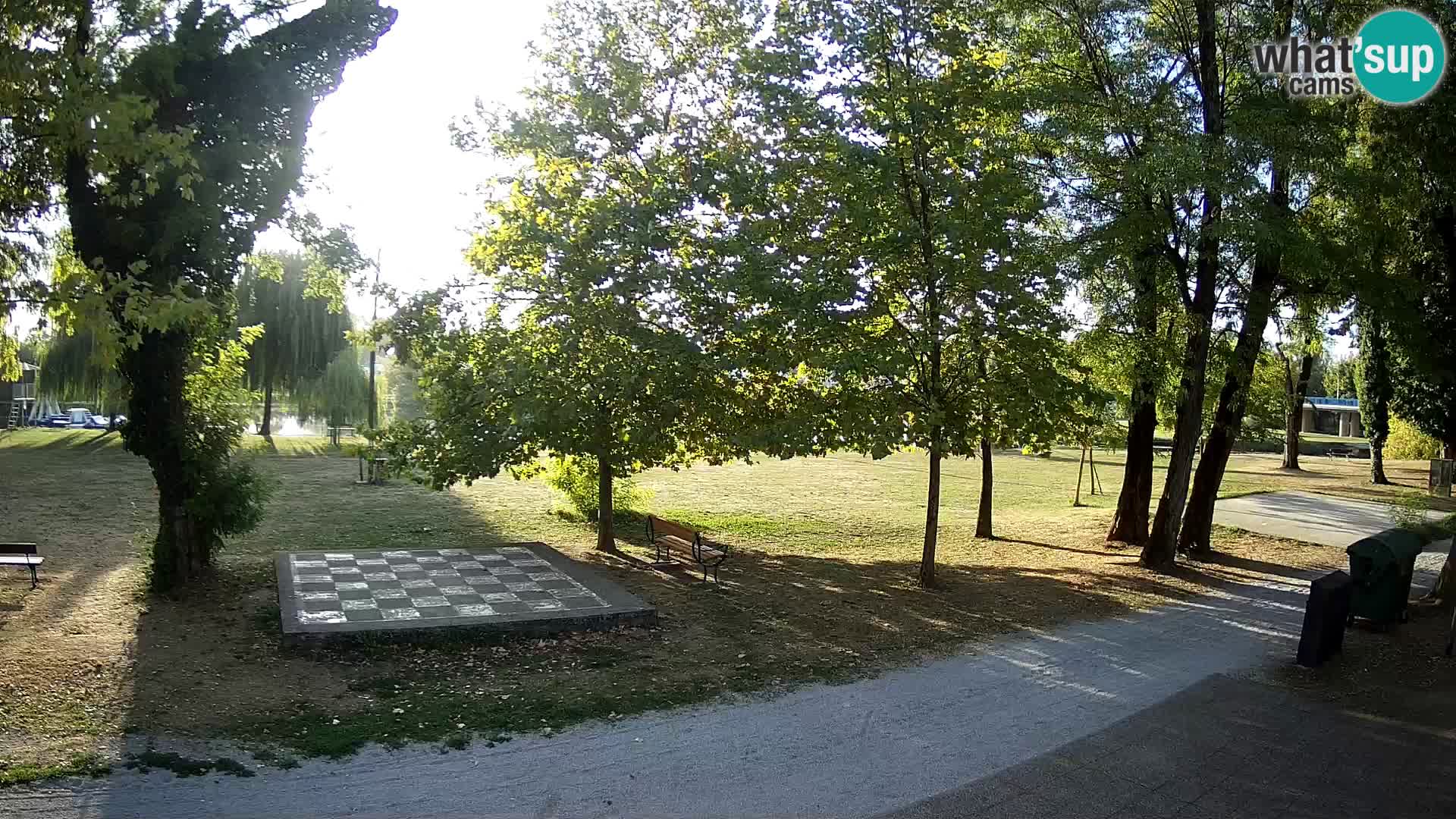V ŽIVO Spletna kamera Karlovac – mestno kopališče Foginovo – Korana – Hrvaška