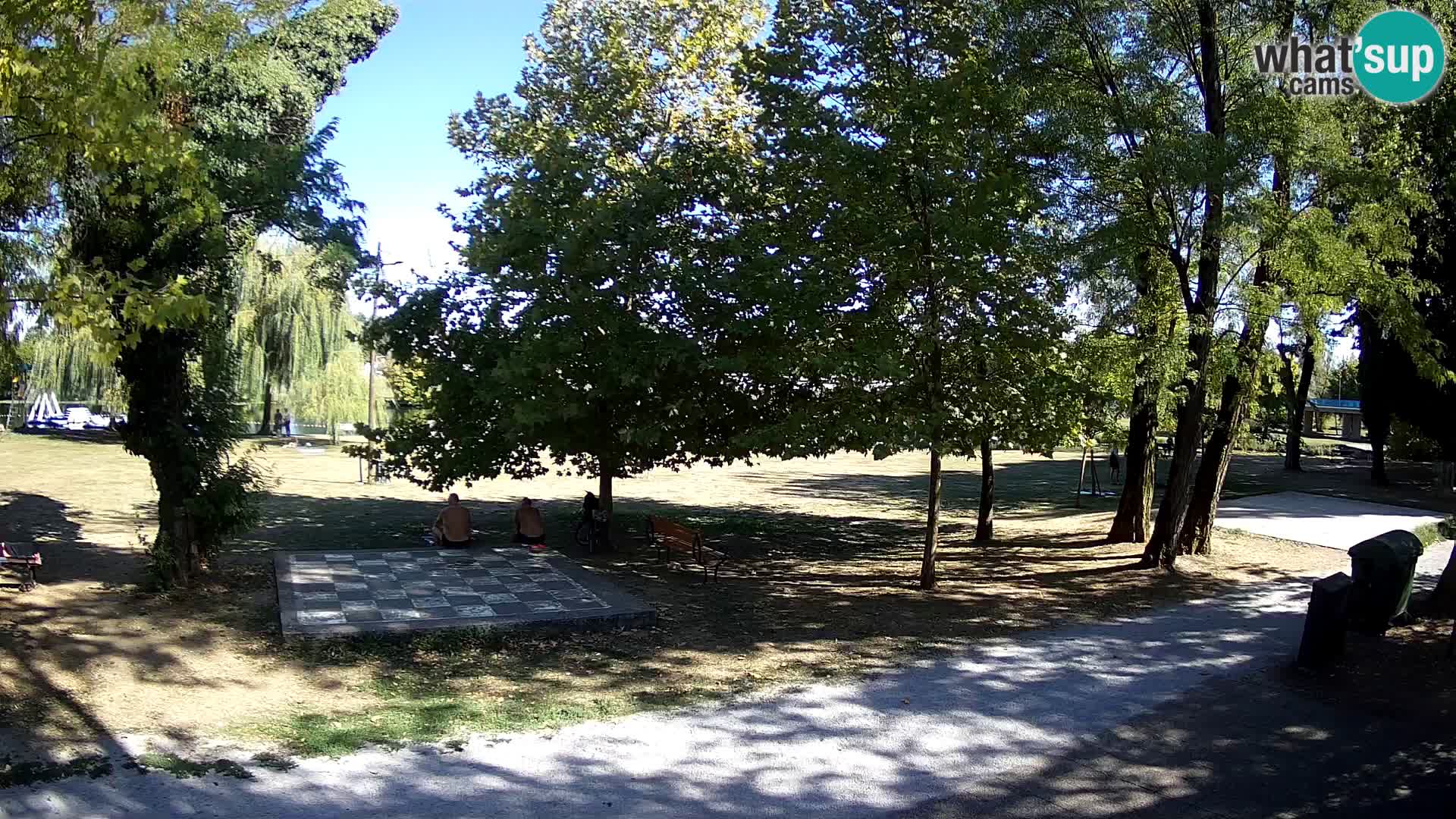 V ŽIVO Spletna kamera Karlovac – mestno kopališče Foginovo – Korana – Hrvaška