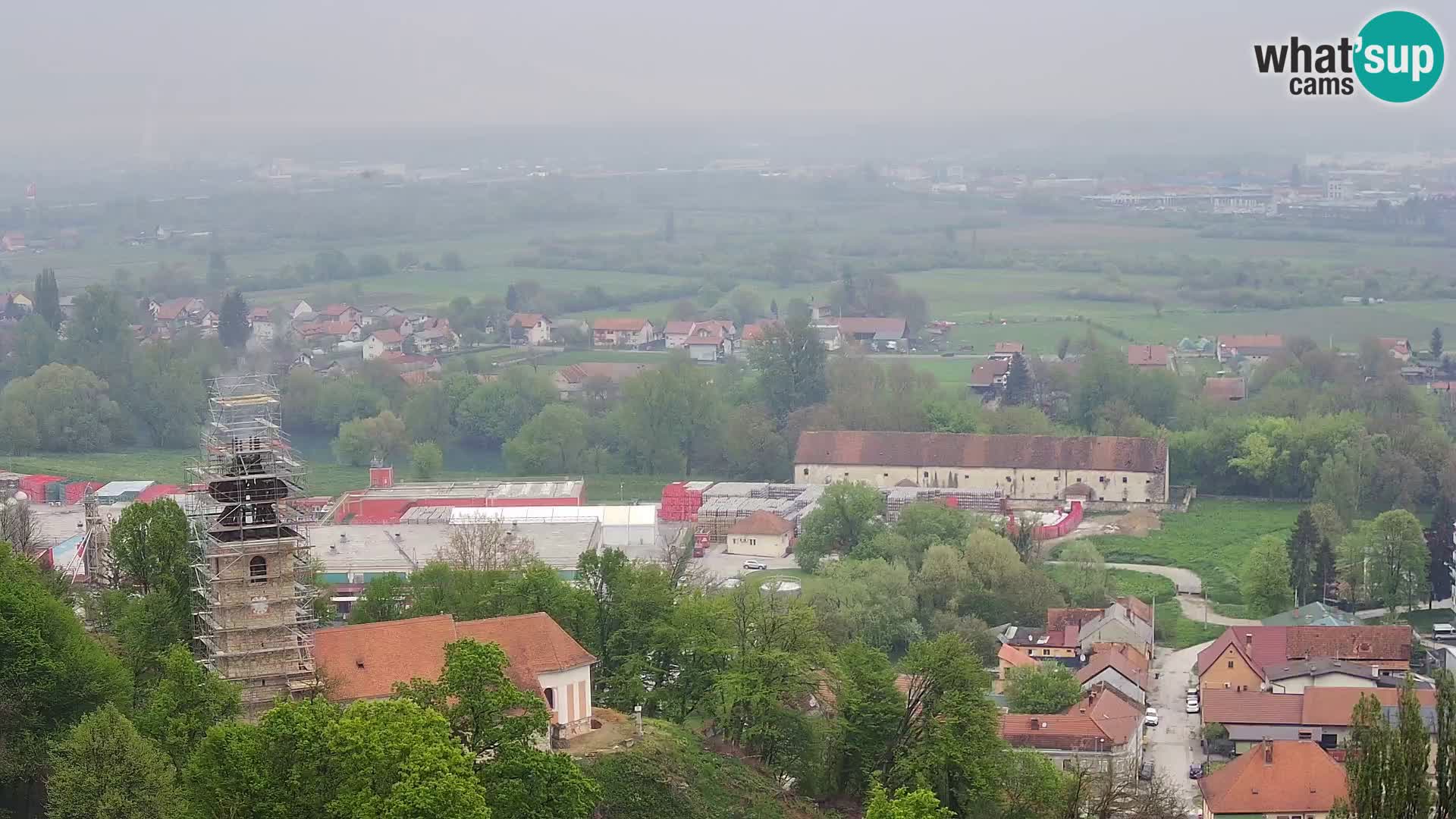 Webcam Karlovac Dubovac Castle – Live View of Karlovac’s Historic Landmark
