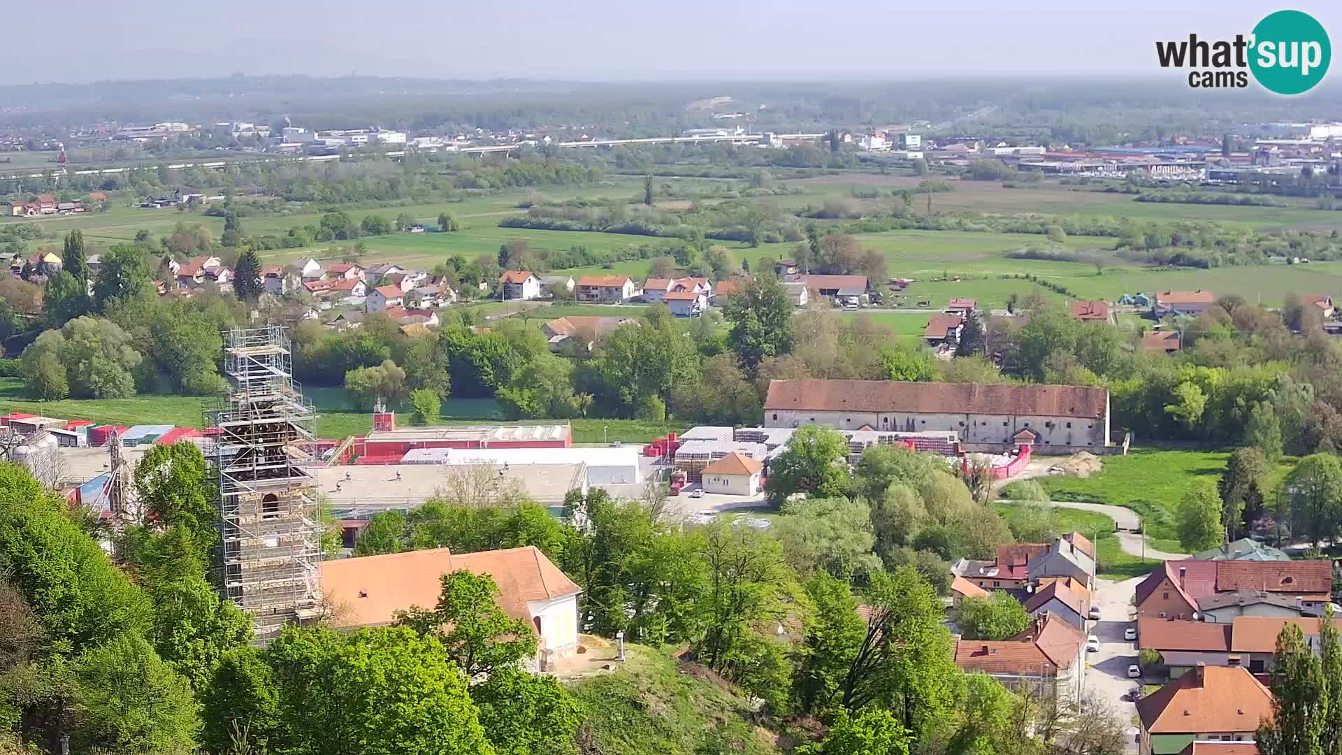 Webcam Karlovac Dubovac Castle – Live View of Karlovac’s Historic Landmark